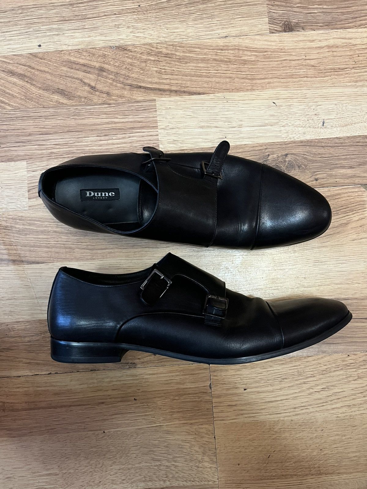 Dune London Men's shoes Dune London "REX" (Double Monk Strap) Size US 10.5 / EU 43-44 - 1 Thumbnail
