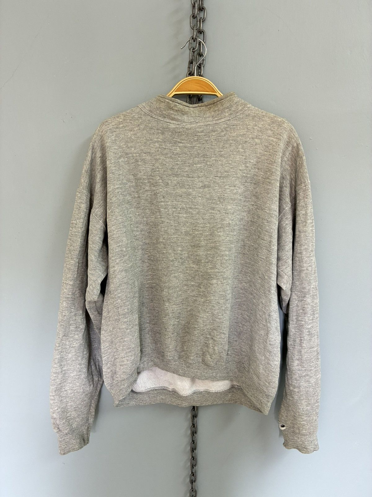 Vintage Vintage 80a Discus plain sweatshirt Size US M / EU 48-50 / 2 - 2 Thumbnail