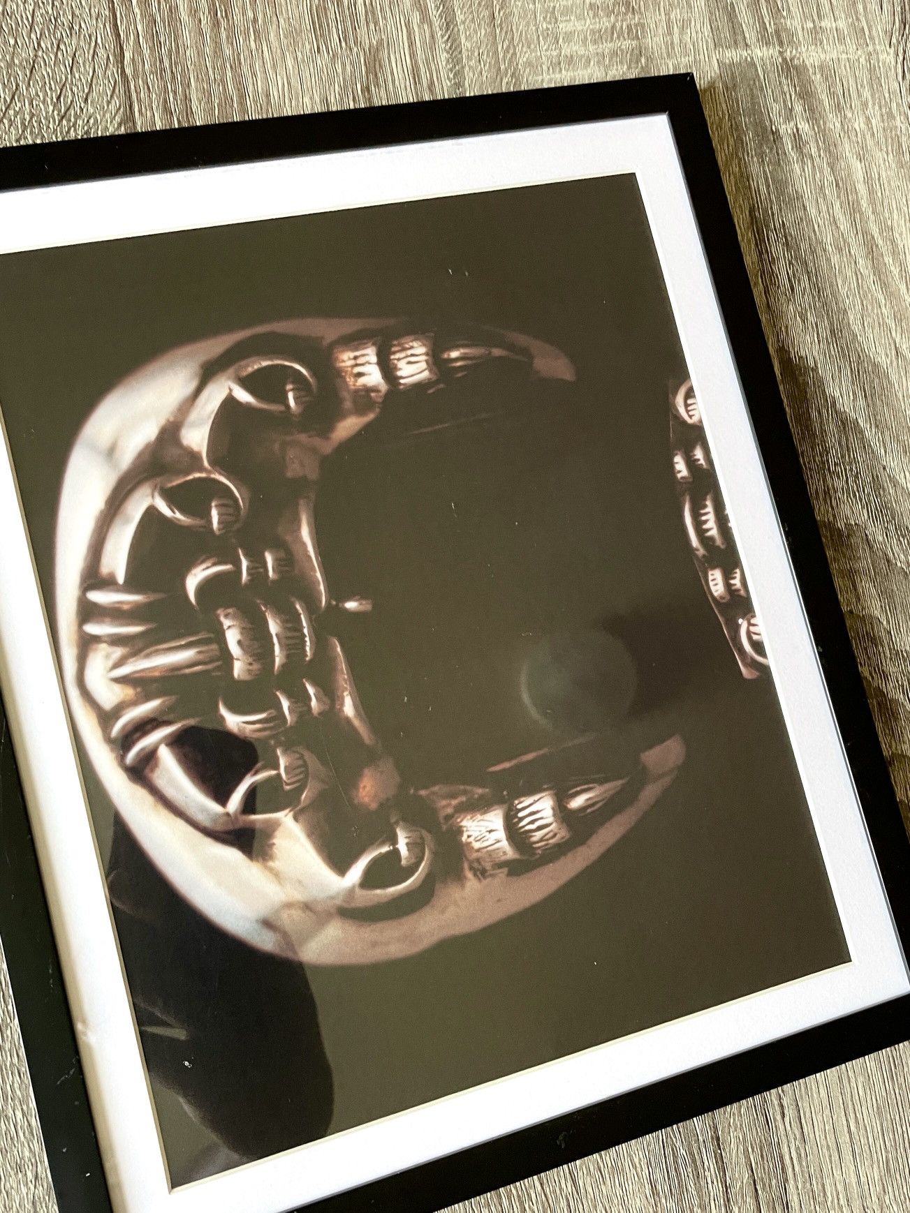 Chrome Hearts × Vintage Chrome Hearts close up 9x11 magazine cutout Framed poster Size ONE SIZE - 2 Thumbnail