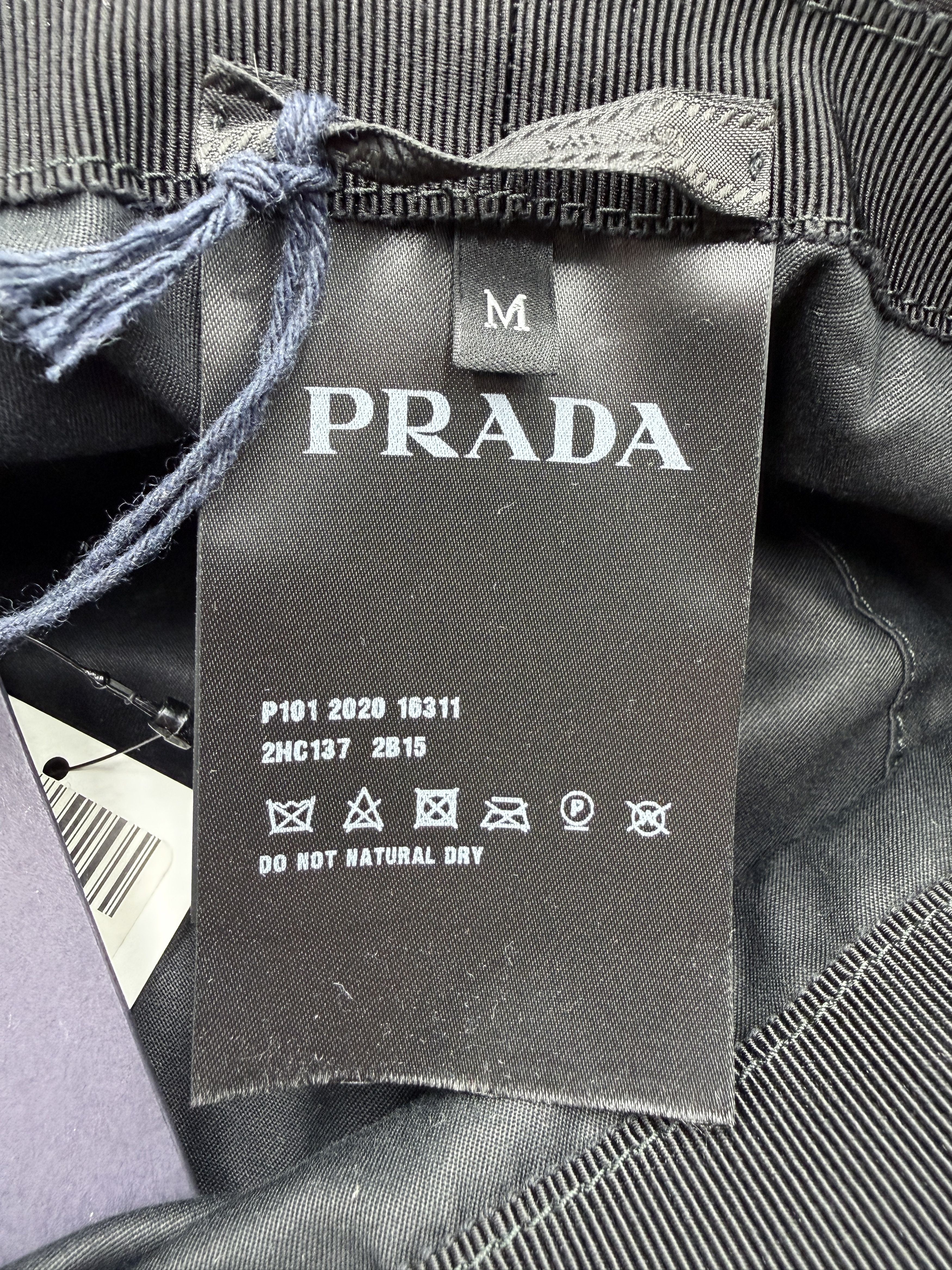 Prada Prada Re-Nylon Bucket Hat Black Size M Size ONE SIZE - 7 Thumbnail