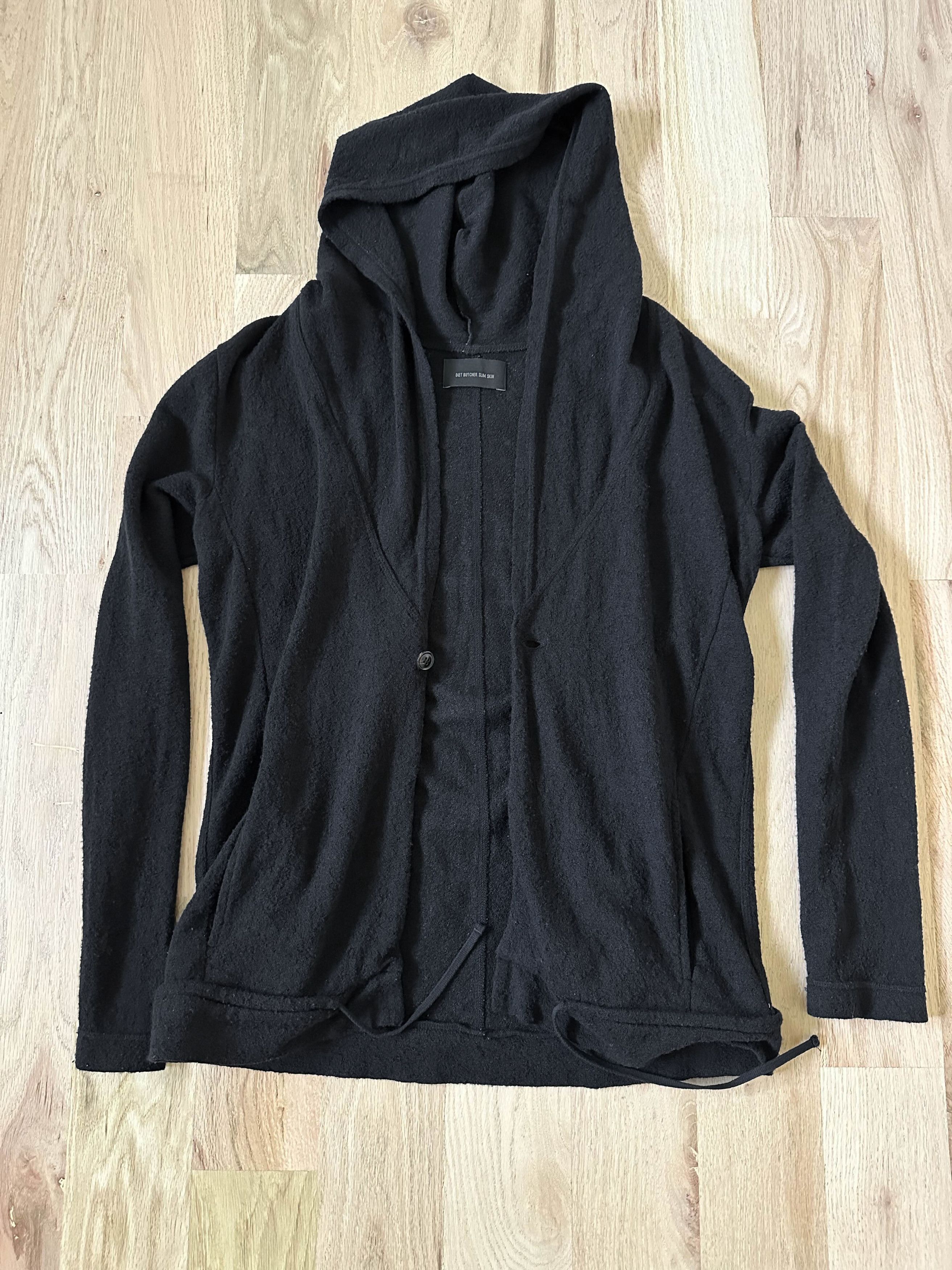 DIET BUTCHER SLIM SKIN ブラックパーカー DIET BUTCHER（ダイエットブッチャー）の「DIET BUTCHER SLIM