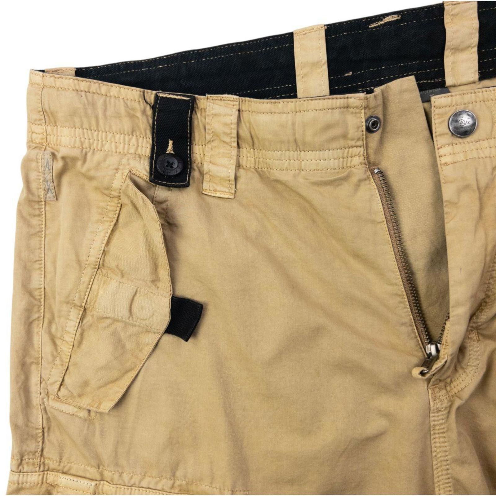 Armani Exchange Vintage 2000s Armani Exchange Cargo Trousers Size W36 Size US 36 / EU 52 - 5 Thumbnail