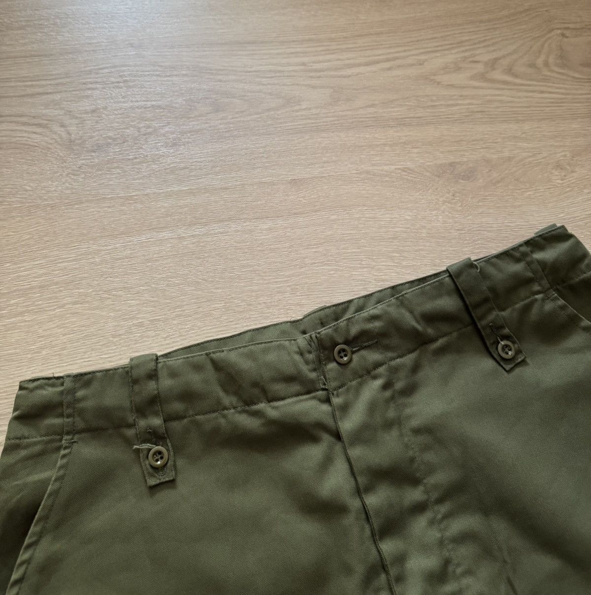 Vintage Vintage German Army Bundeswehr Military Olive Green Pants Size US 34 / EU 50 - 3 Thumbnail