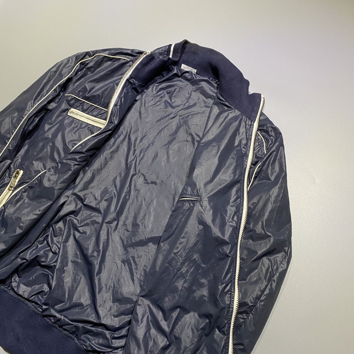 Dolce & Gabbana Nylon Biker Jacket Size US M / EU 48-50 / 2 - 6 Thumbnail