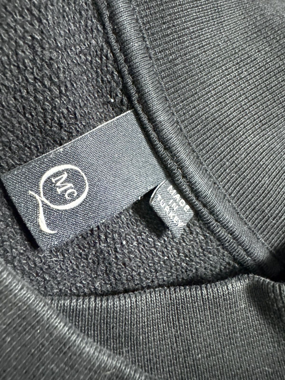 Alexander McQueen Alexander Mcqueen MCQ Full Zip Black Sweatshirt Size L Size US L / EU 52-54 / 3 - 7 Thumbnail