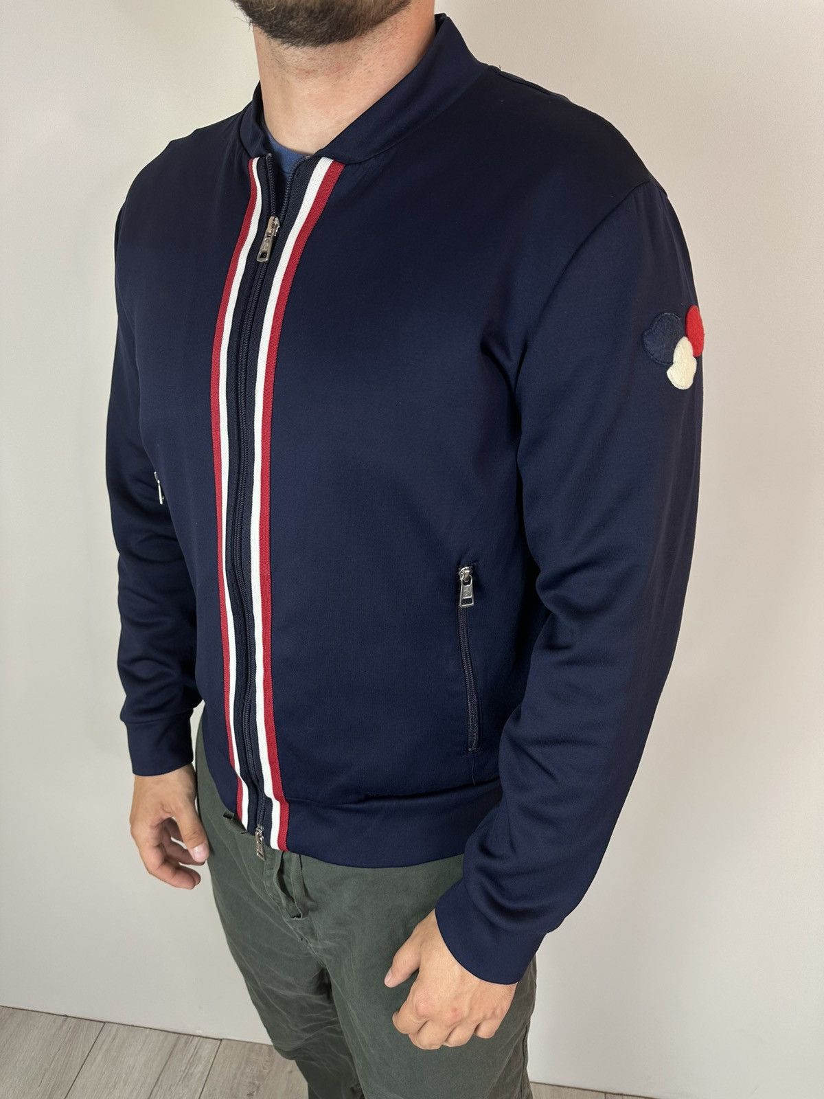 Moncler Moncler Maglia Cardigan Zip Size US XL / EU 56 / 4 - 5 Thumbnail