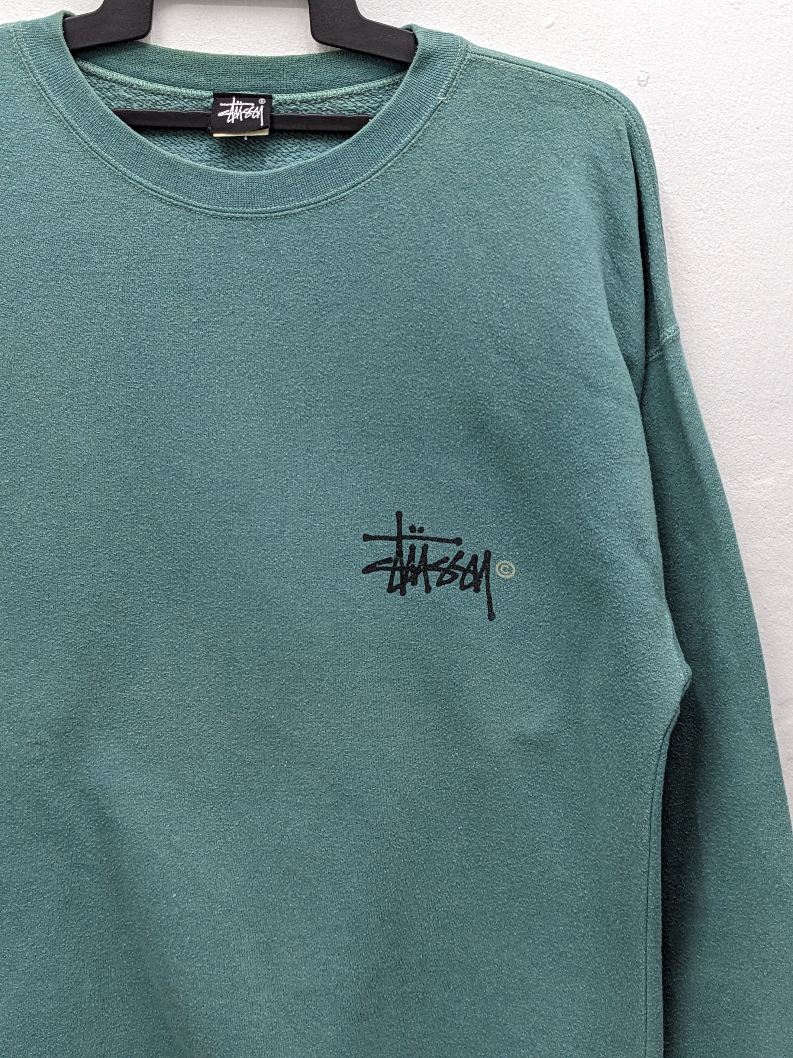Stussy Vintage Stüssy Big Logo Crewneck Sweatshirt Size US L / EU 52-54 / 3 - 7 Thumbnail