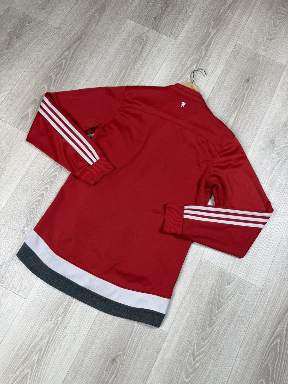 Adidas Manchester United Adidas Training Football Soccer Track Top Size US S / EU 44-46 / 1 - 13 Thumbnail