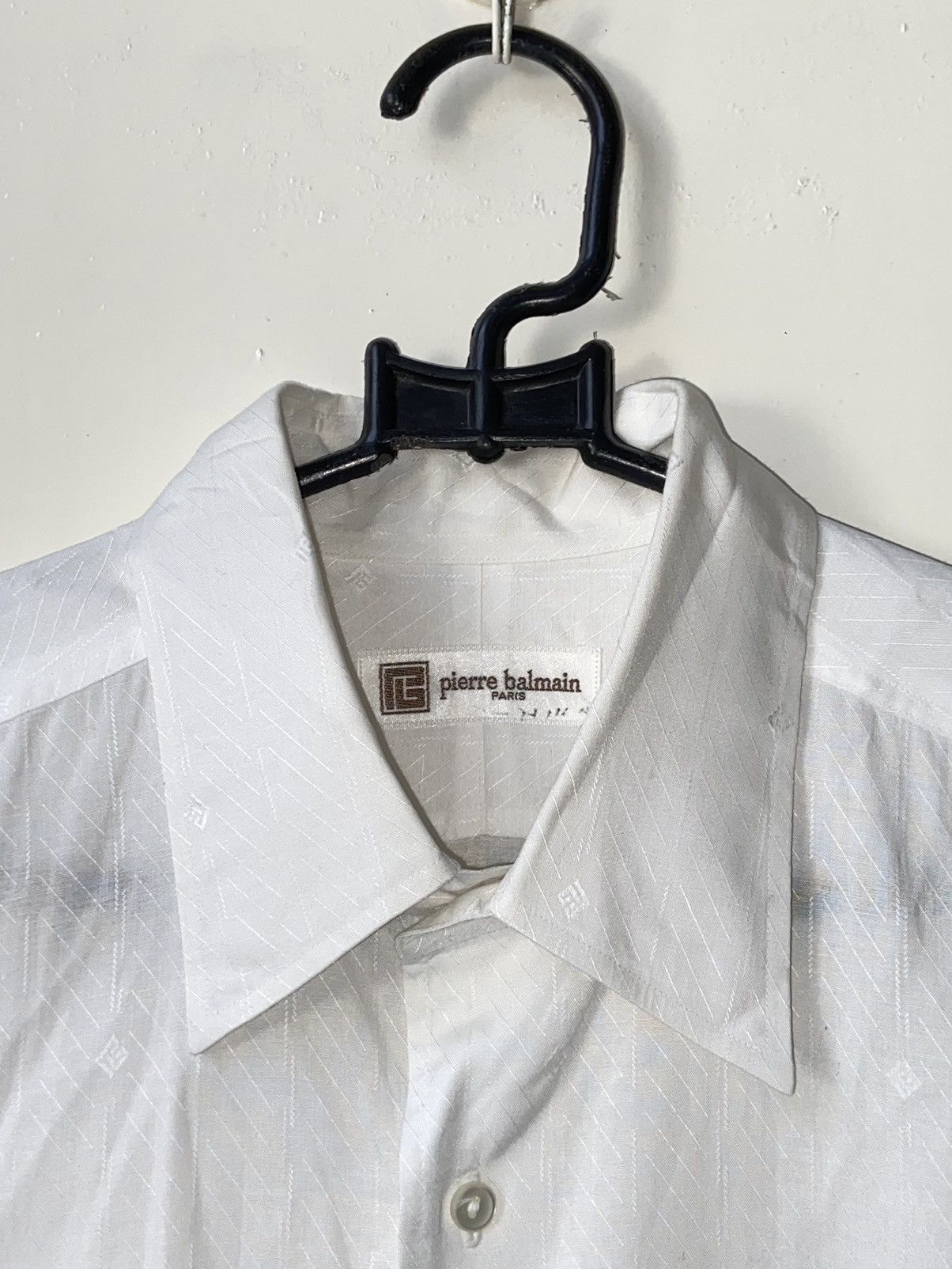 Pierre Balmain PIERRE BALMAIN White Shirt Size US S / EU 44-46 / 1 - 5 Thumbnail