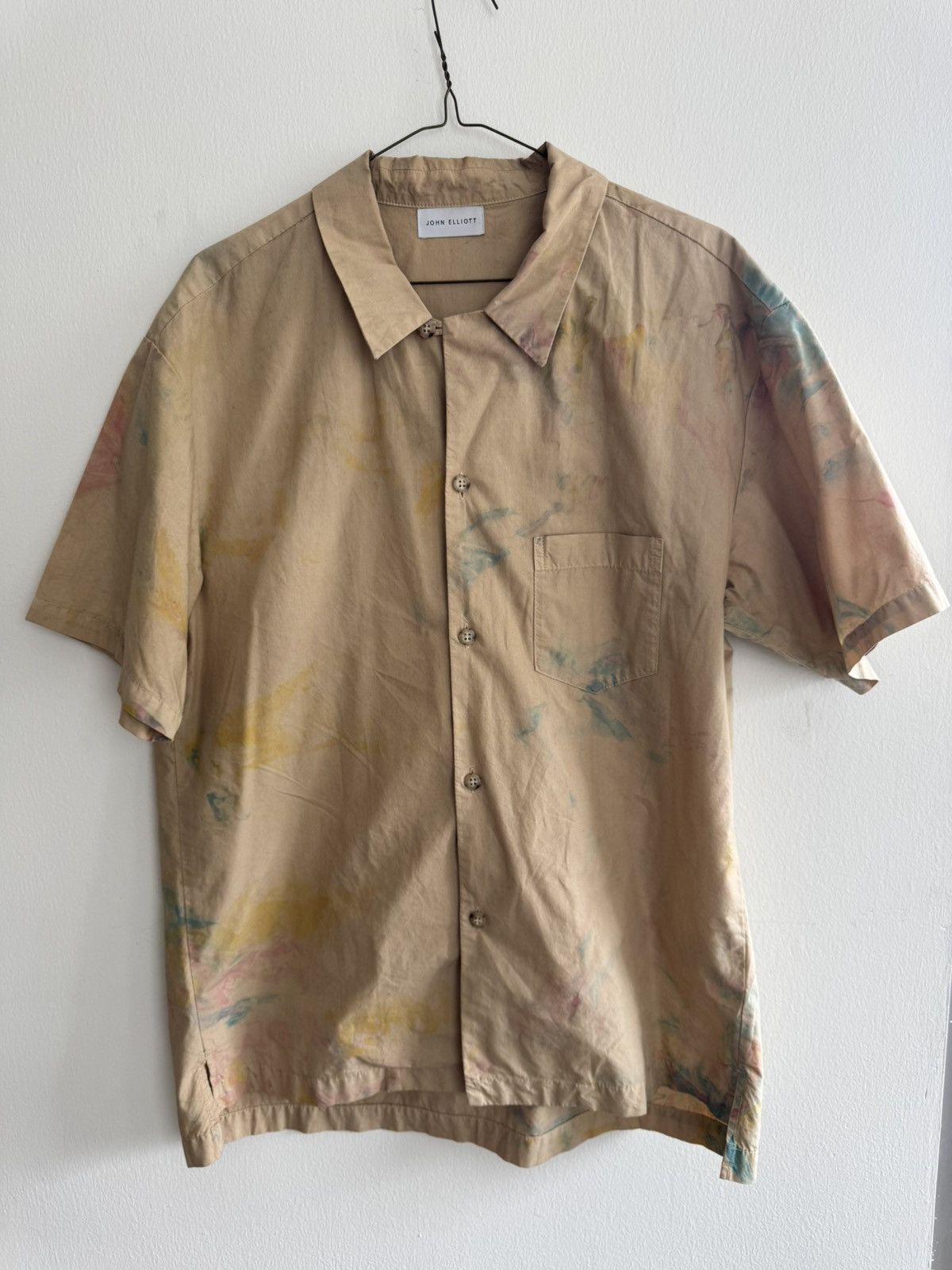 John Elliott Tie Dye Button Up Size US M / EU 48-50 / 2 - 1 Thumbnail