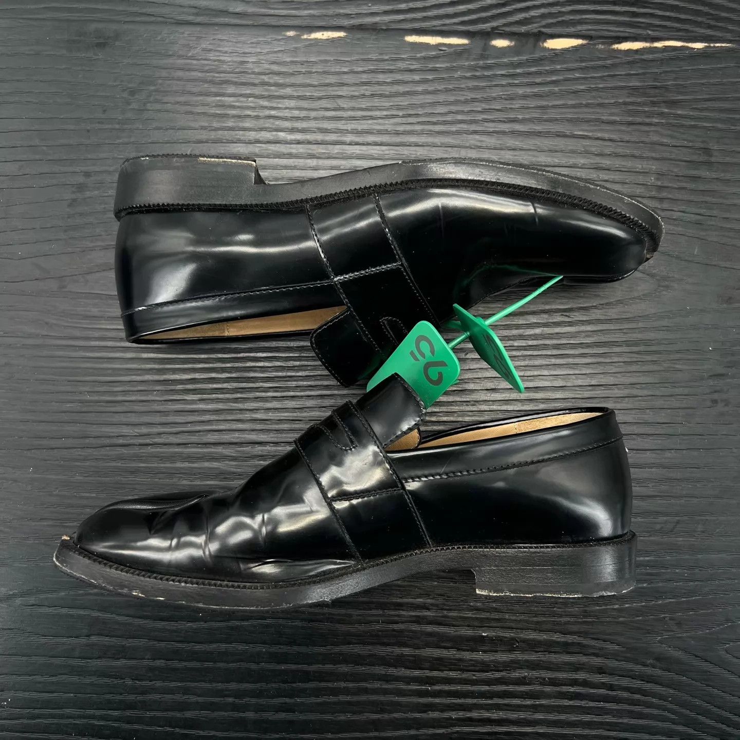Maison Margiela Margiela Replica Leather Tabi 37 Near New Resoled Box Size US 6.5 / IT 36.5 - 3 Thumbnail
