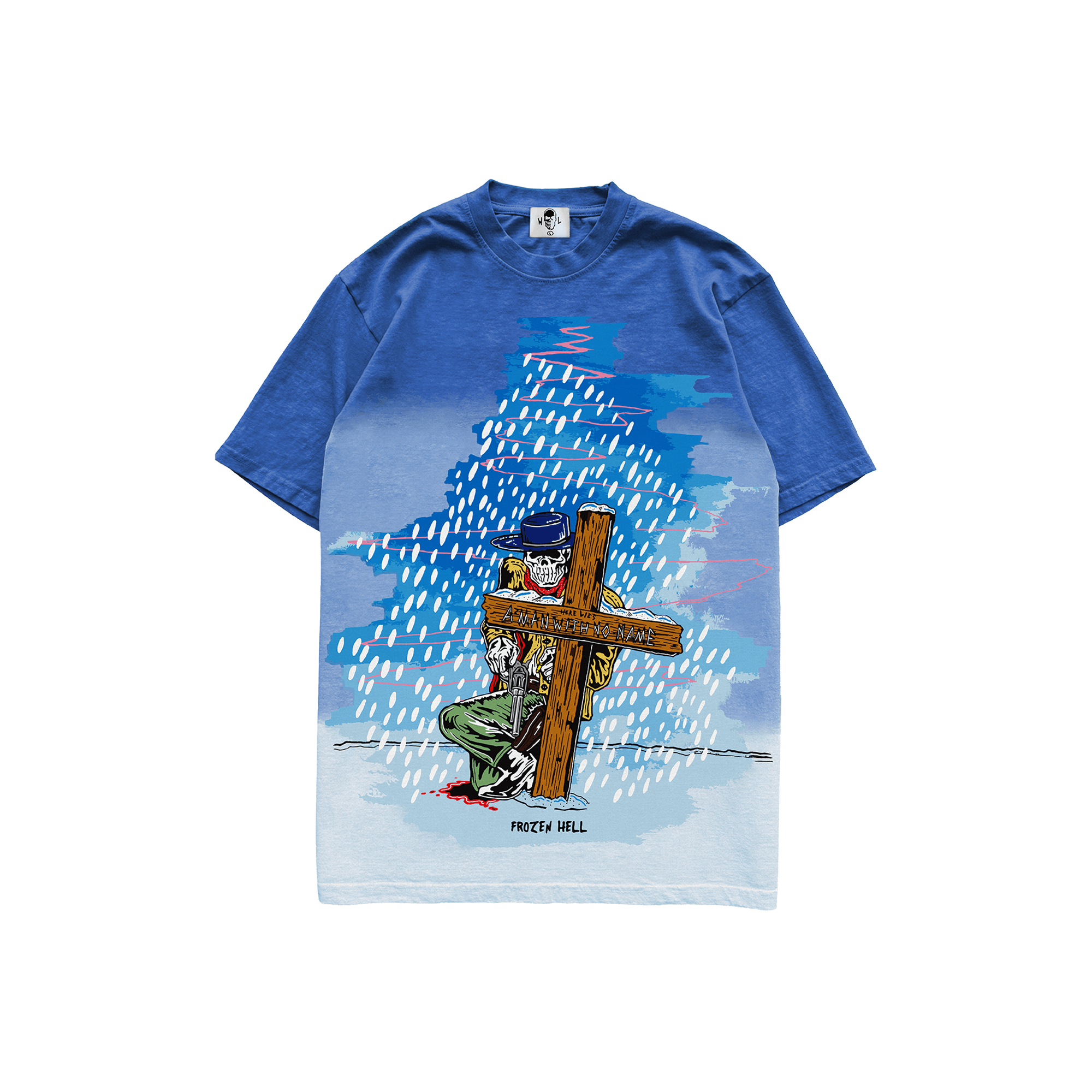 Warren Lotas Frozen Hell Tie Dye T-Shirt Size US XL / EU 56 / 4 - 1 Thumbnail