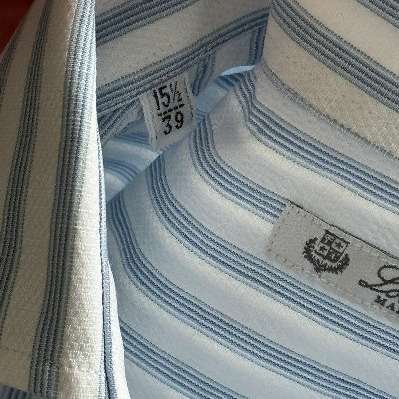 Loro Piana Loro Piana Shirt Striped Italy Highend Luxury Size US M / EU 48-50 / 2 - 7 Thumbnail