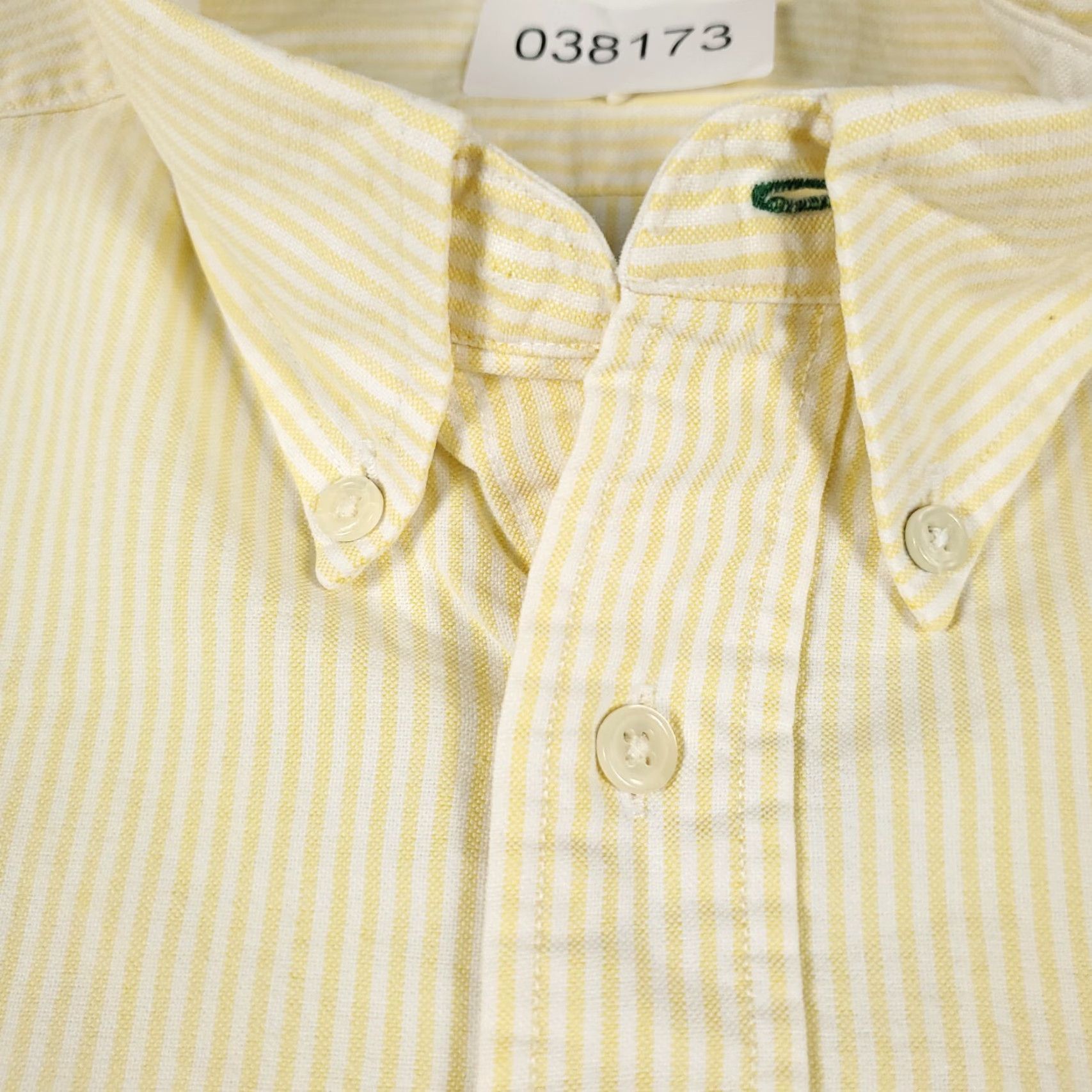 Tommy Hilfiger Tommy Hilfiger Shirt XL Yellow Striped Long Sleeve Button-Up Mens Size US XL / EU 56 / 4 - 3 Thumbnail