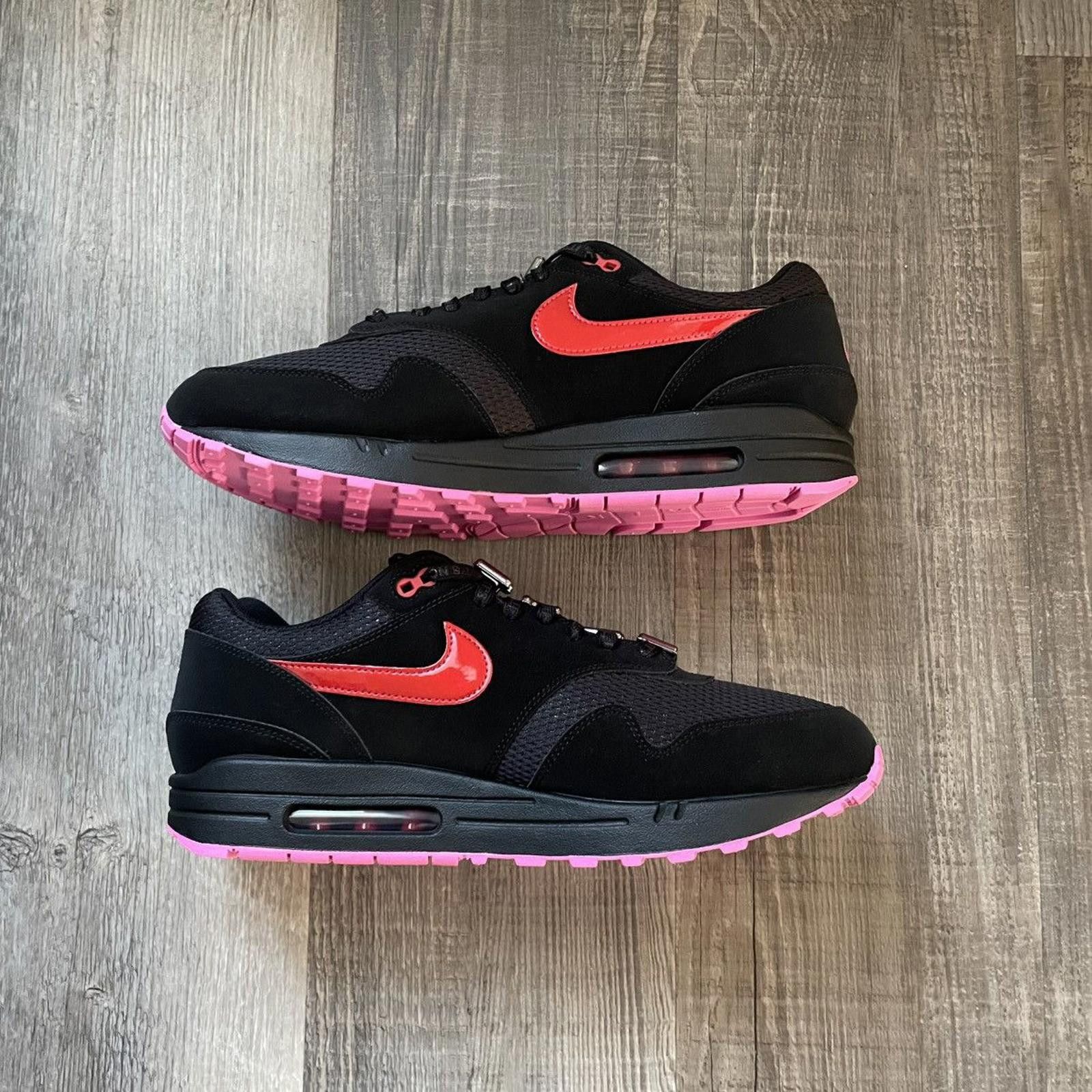 Nike NIKE • Air Max 1 PRM "Valentine’s Day Black" (12.5M) Size US 12.5 / EU 45-46 - 3 Thumbnail