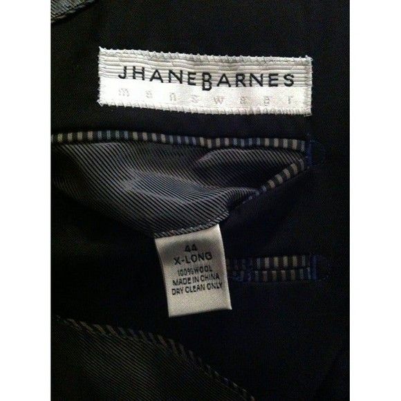 Jhane Barnes JHANE BARNES MEN'S 100%WOOL SPORT COAT JACKET BLAZER SIZE:44 Size 44R - 11 Thumbnail