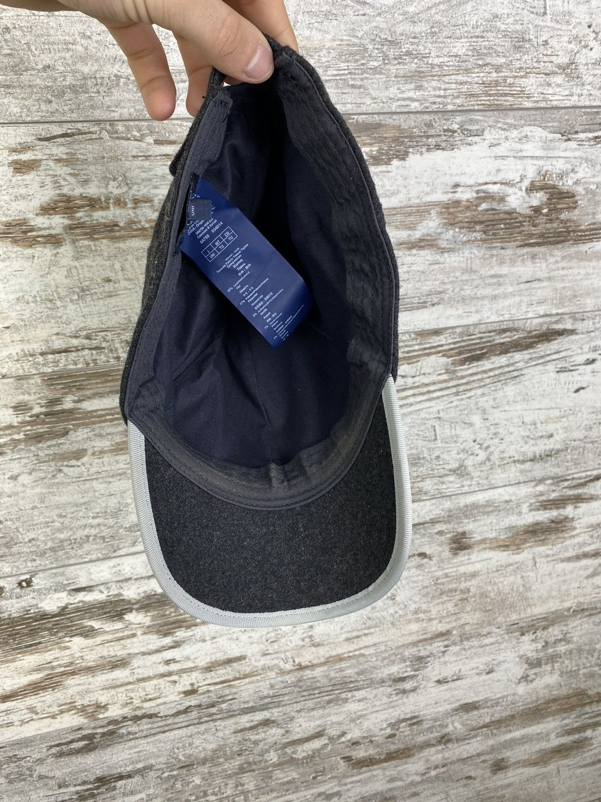Armani × Emporio Armani × Vintage Mens Vintage Armani jeans wool cap hats Emporio exchange Size ONE SIZE - 6 Thumbnail