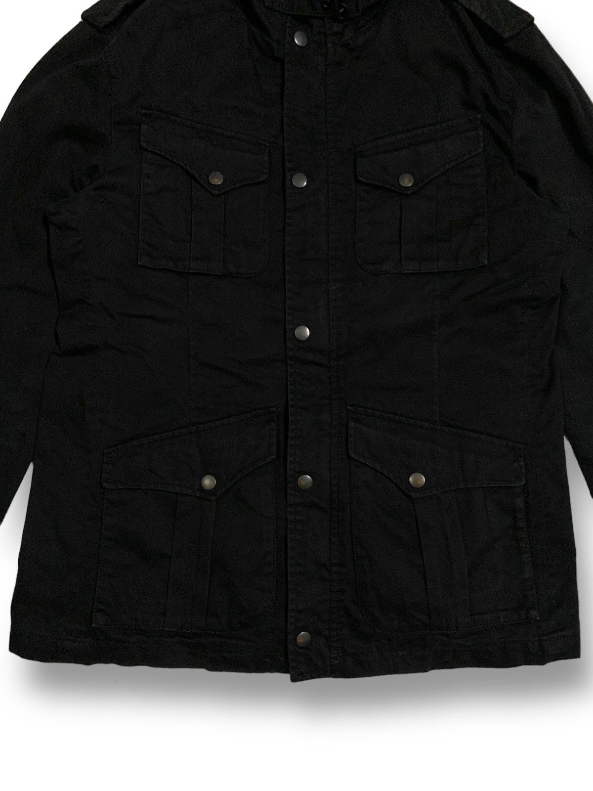 Comme Ca Ism Vintage Comme Ca Ism Buckle Collar Punk Style Field Jacket Size US M / EU 48-50 / 2 - 11 Thumbnail