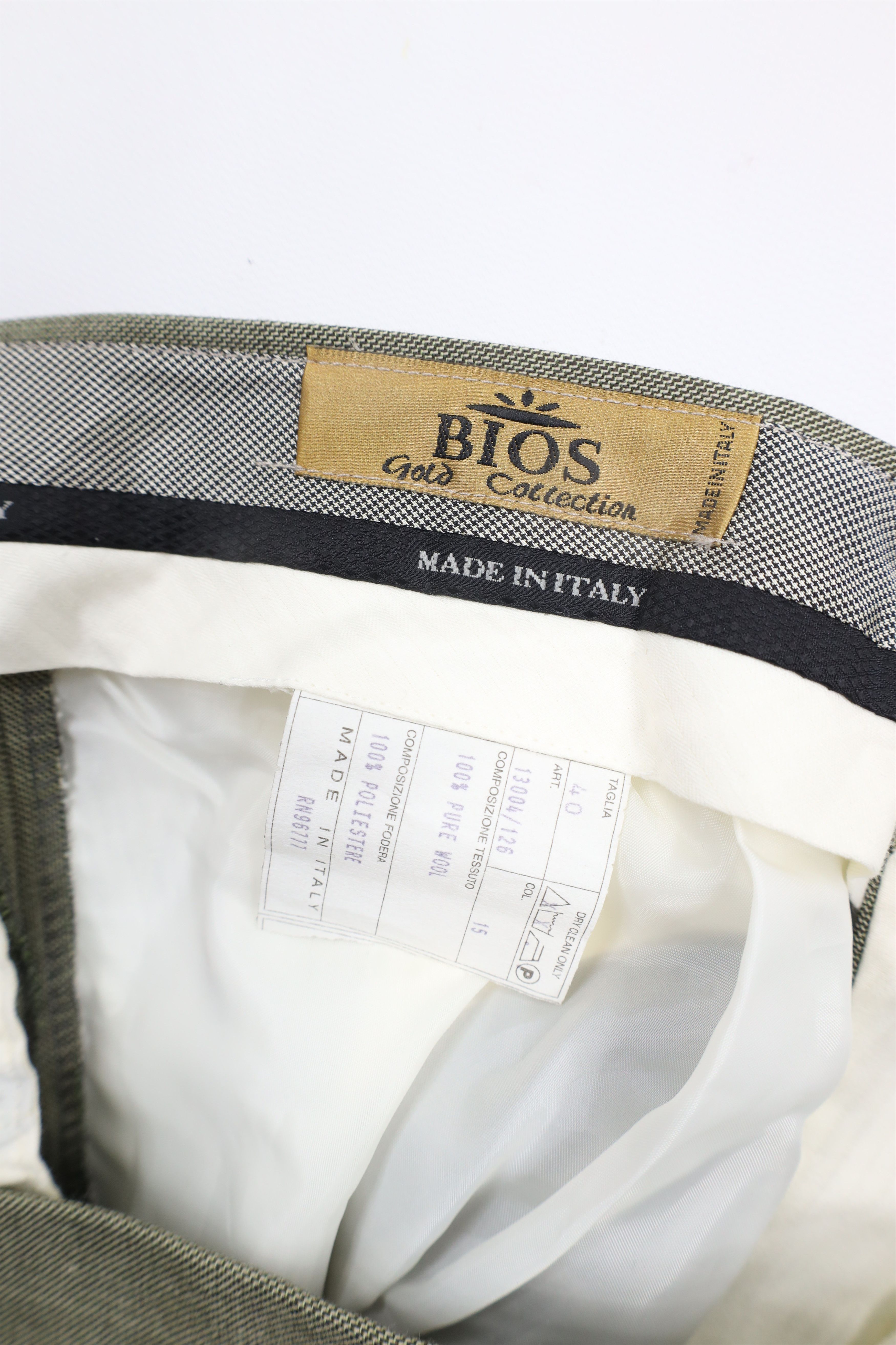Vintage Vintage 90s Streetwear Wide Leg Chino Pants Heather Green Size US 40 / EU 56 - 7 Thumbnail