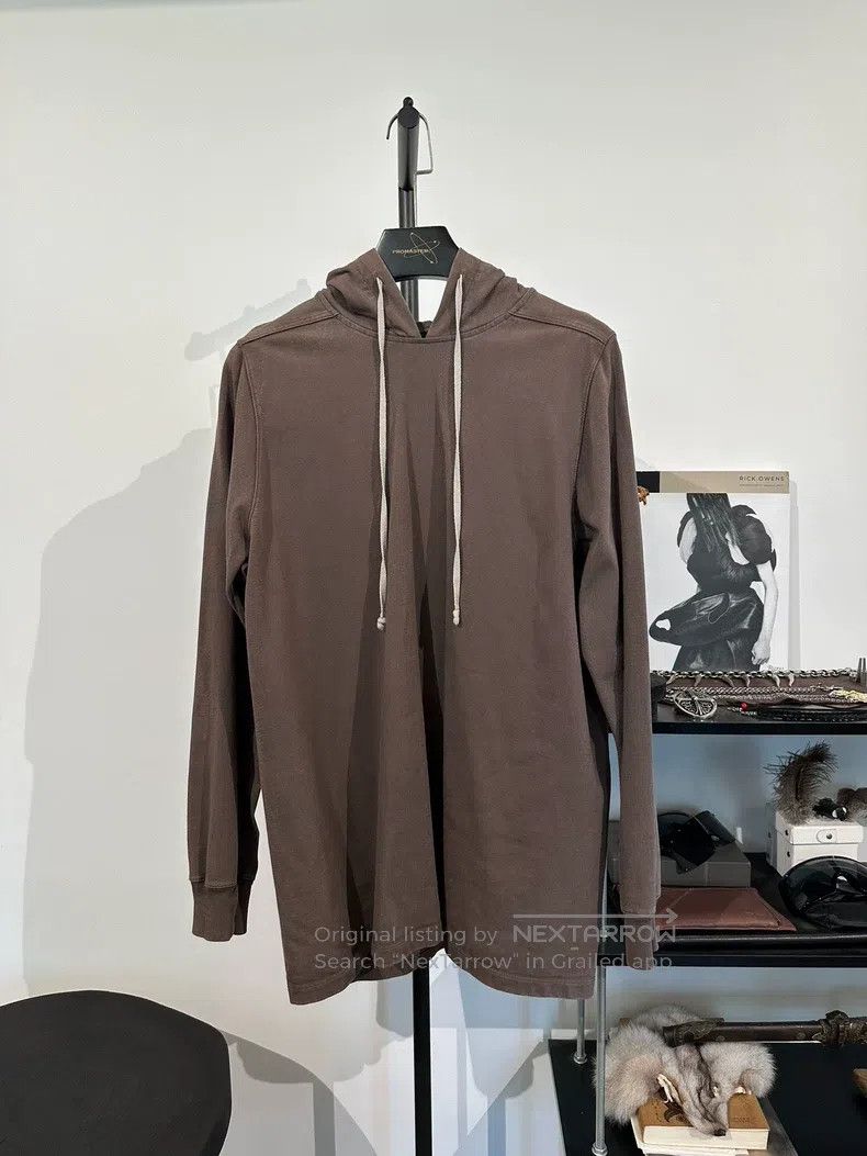 Rick Owens RICK OWENS Long drawstring hoodie Size US M / EU 48-50 / 2 - 1 Thumbnail