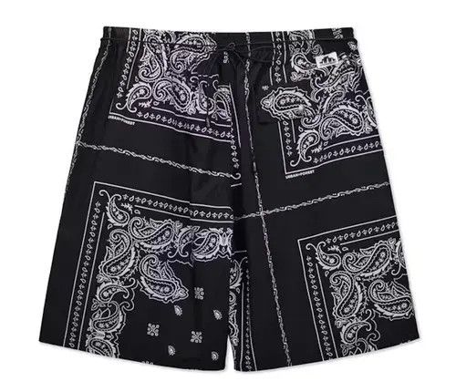 Jean × Other 20SS Indigo Union Japan Blue Two Layered Bandana Shorts Size US 32 / EU 48 - 3 Thumbnail