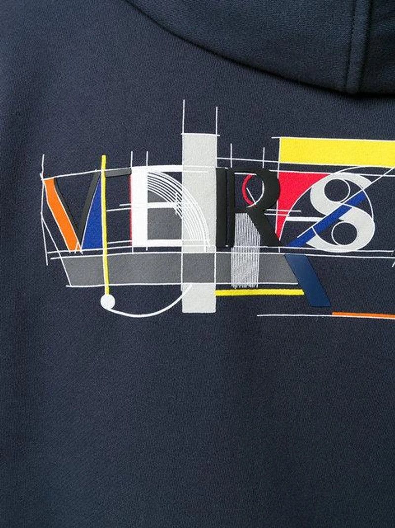 Versace Versace Geometric Logo Hoodie Size US L / EU 52-54 / 3 - 5 Thumbnail