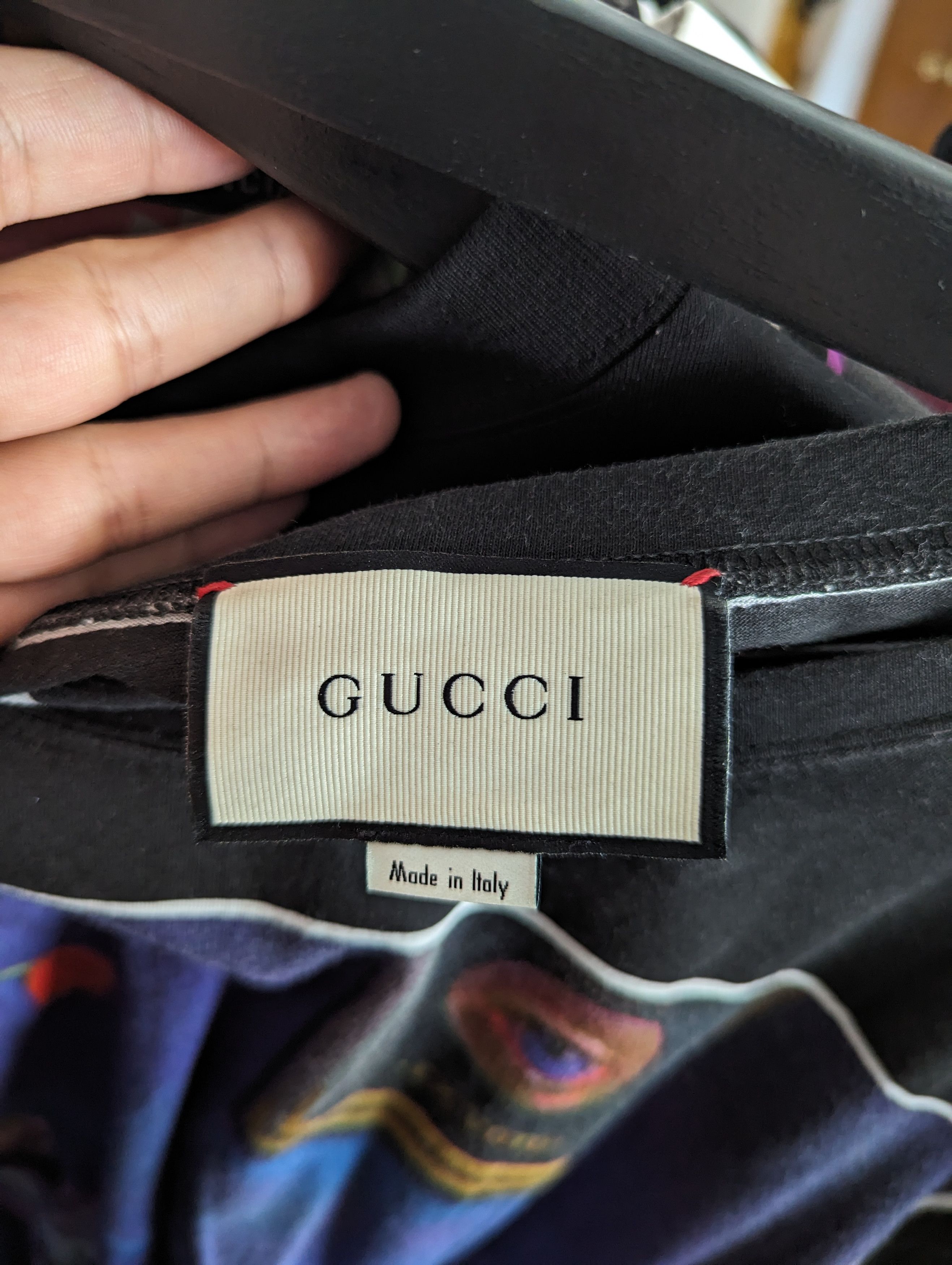 Gucci Garment Dyed and Printed Tee Size US L / EU 52-54 / 3 - 4 Thumbnail