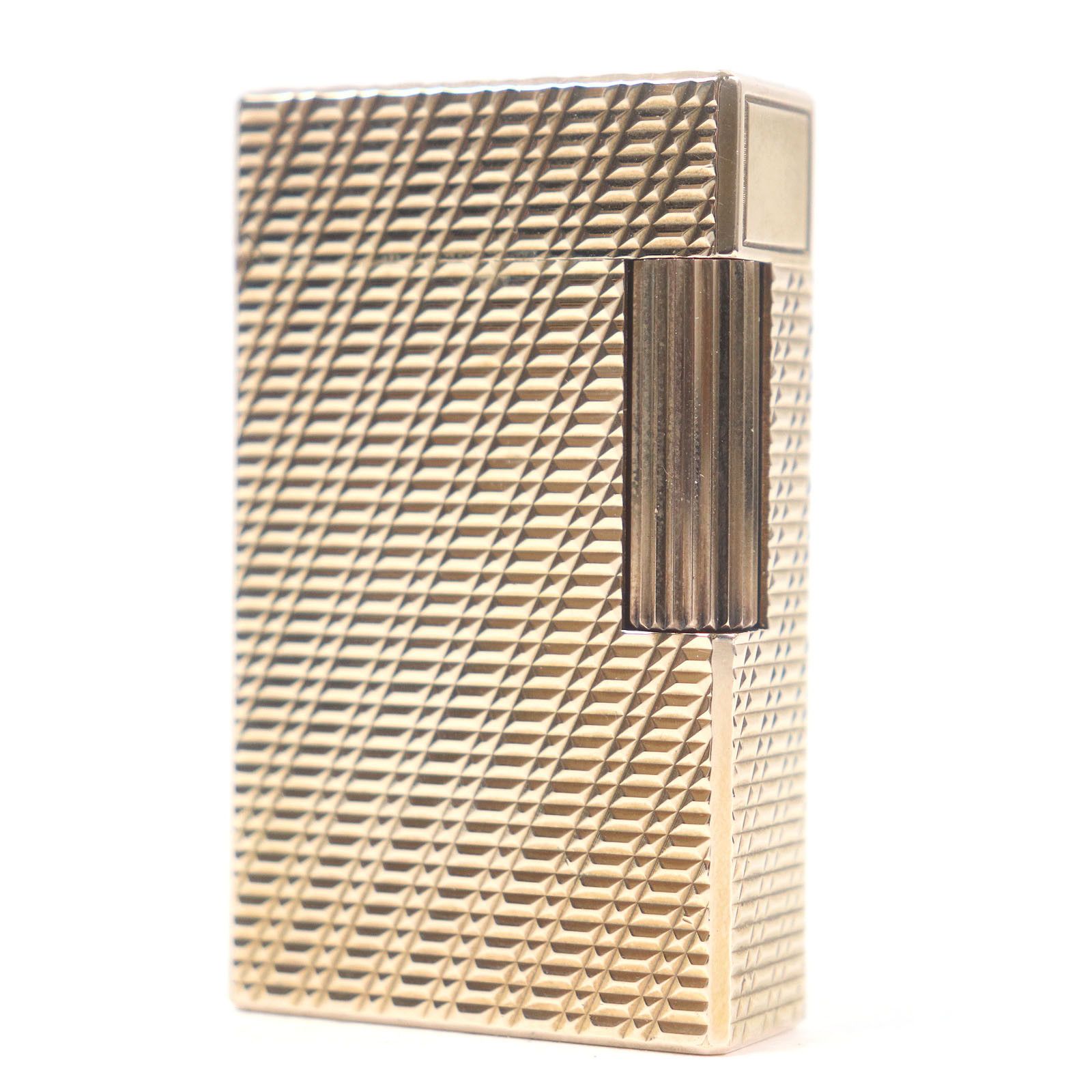 Other Other Dupont Line 1 Check Pattern Square Lighter Metal Lighter DUTY FREE for USA Size ONE SIZE - 1 Thumbnail