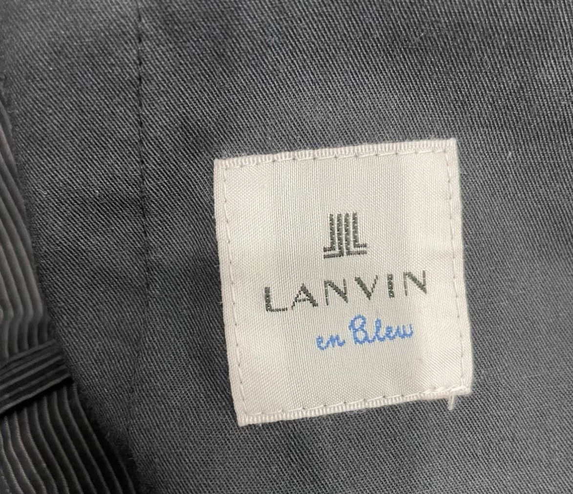 Lanvin LANVIN Striped Trousers Classic vertical stripe print J16 Size US 34 / EU 50 - 4 Thumbnail