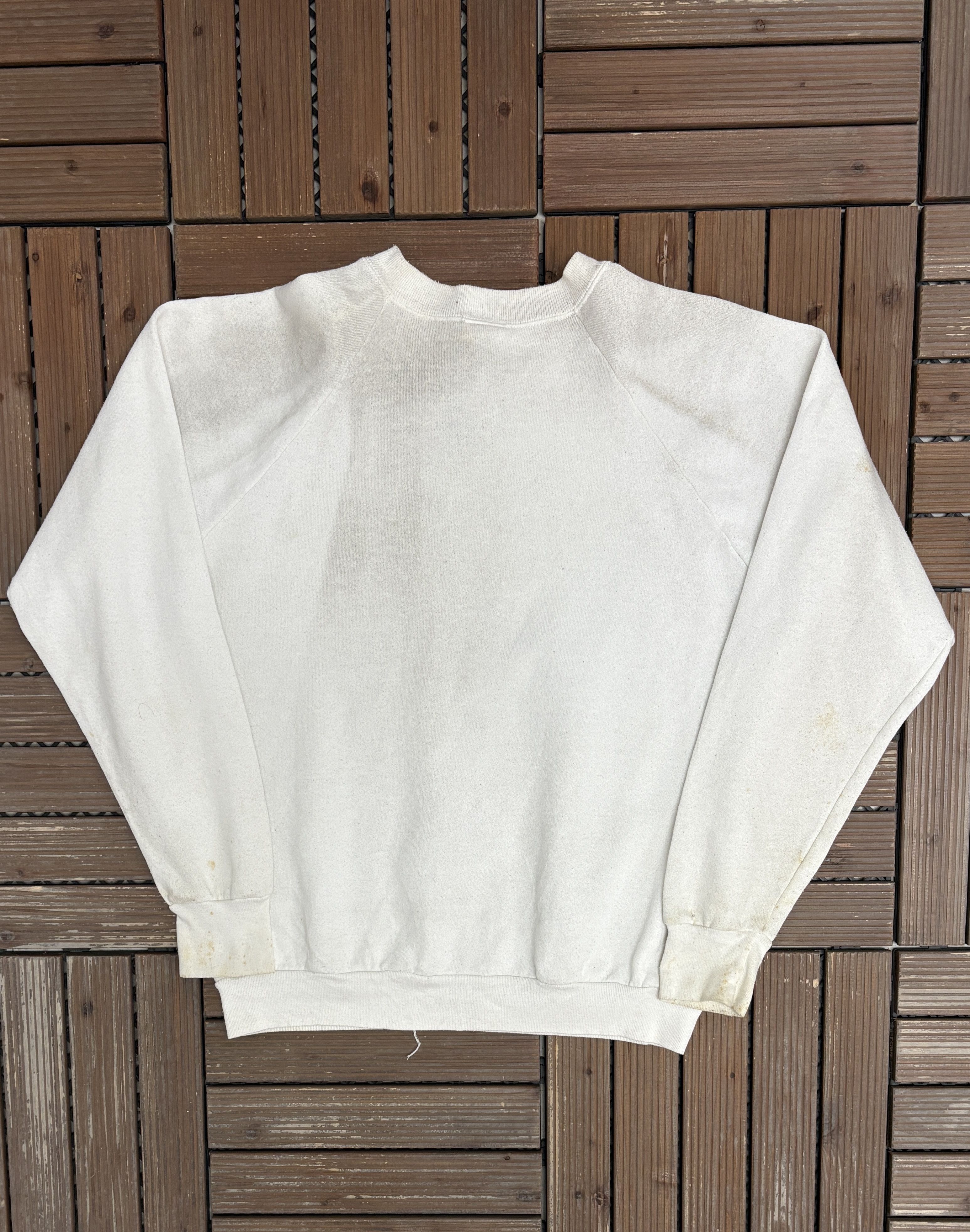 Vintage Owen Sound Platers Vintage White Crewneck Sweater Size US L / EU 52-54 / 3 - 4 Thumbnail
