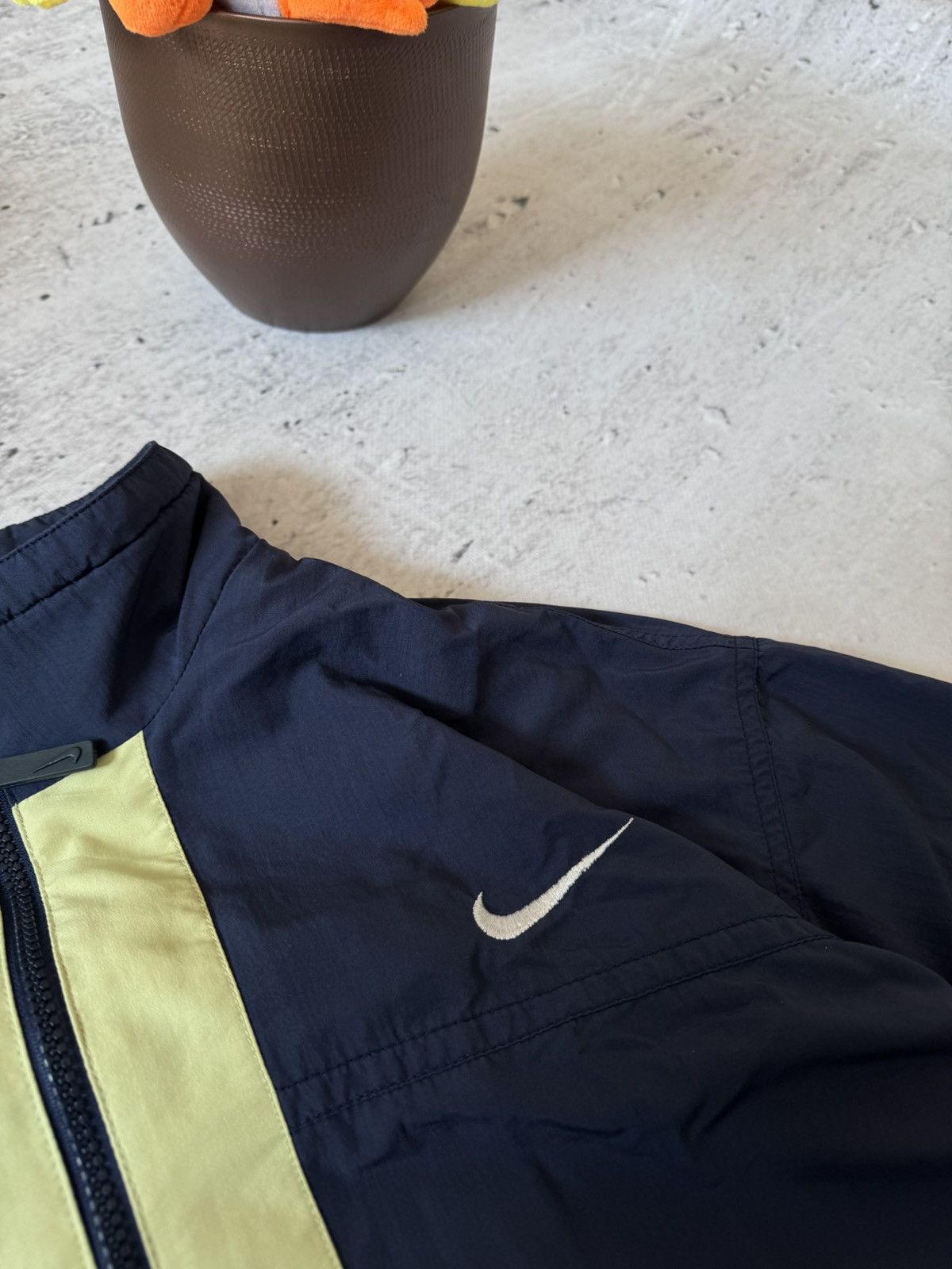 Nike × Vintage NIKE VINTAGE BASIC LOGO OVERSIZE BAGGY LIGHT JACKET Size US M / EU 48-50 / 2 - 6 Thumbnail