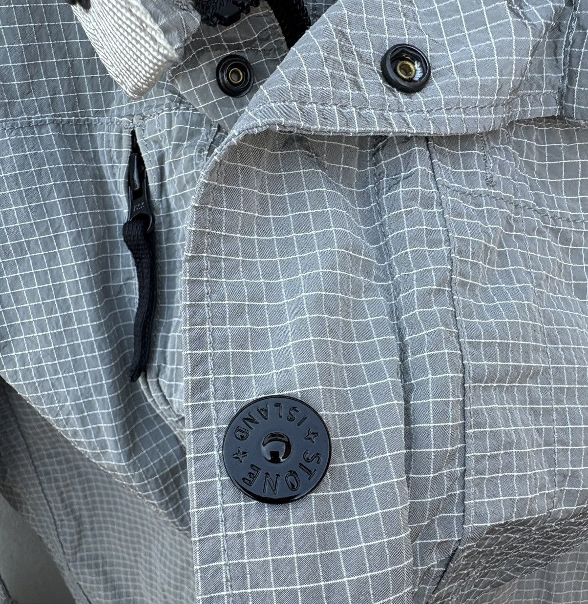 Stone Island Stone Island Nylon Check Jacket Without Patch Size US M / EU 48-50 / 2 - 10 Thumbnail