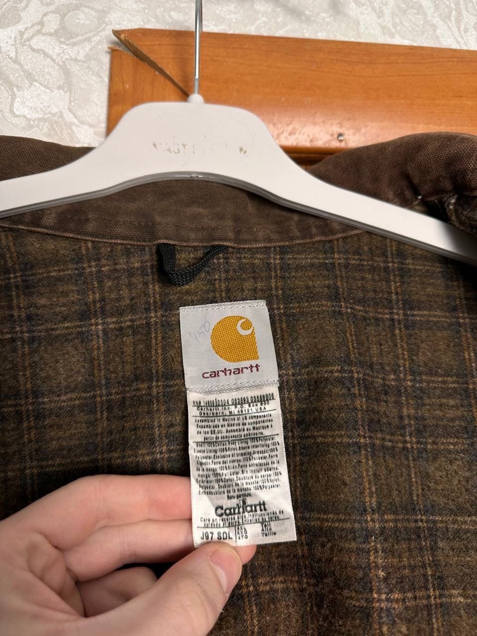 Carhartt Vintage Carhartt Detroit Jacket Brown USA 4XL Size US XXL / EU 58 / 5 - 15 Thumbnail