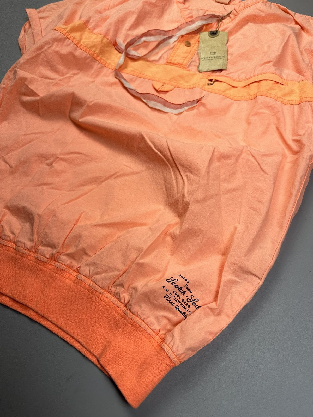 Scotch & Soda Scotch&Soda Hawaii Orange Button Shirt Size US M / EU 48-50 / 2 - 2 Thumbnail