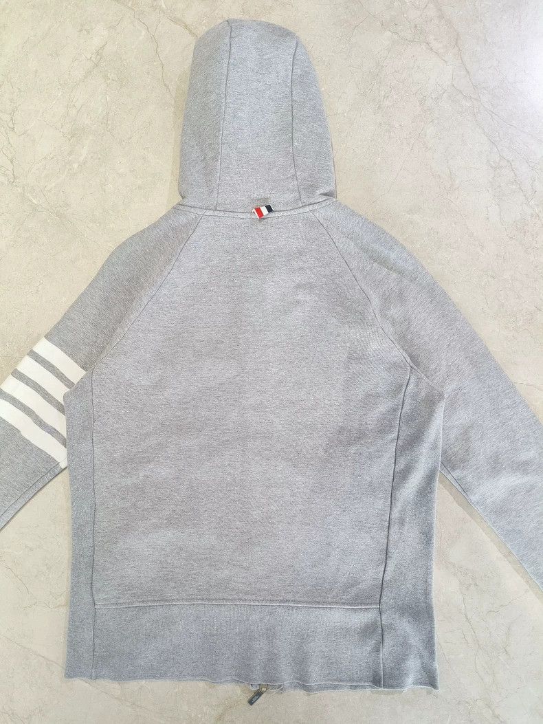 Thom Browne Thom Browne A hooded zipper jacket Size US L / EU 52-54 / 3 - 2 Thumbnail