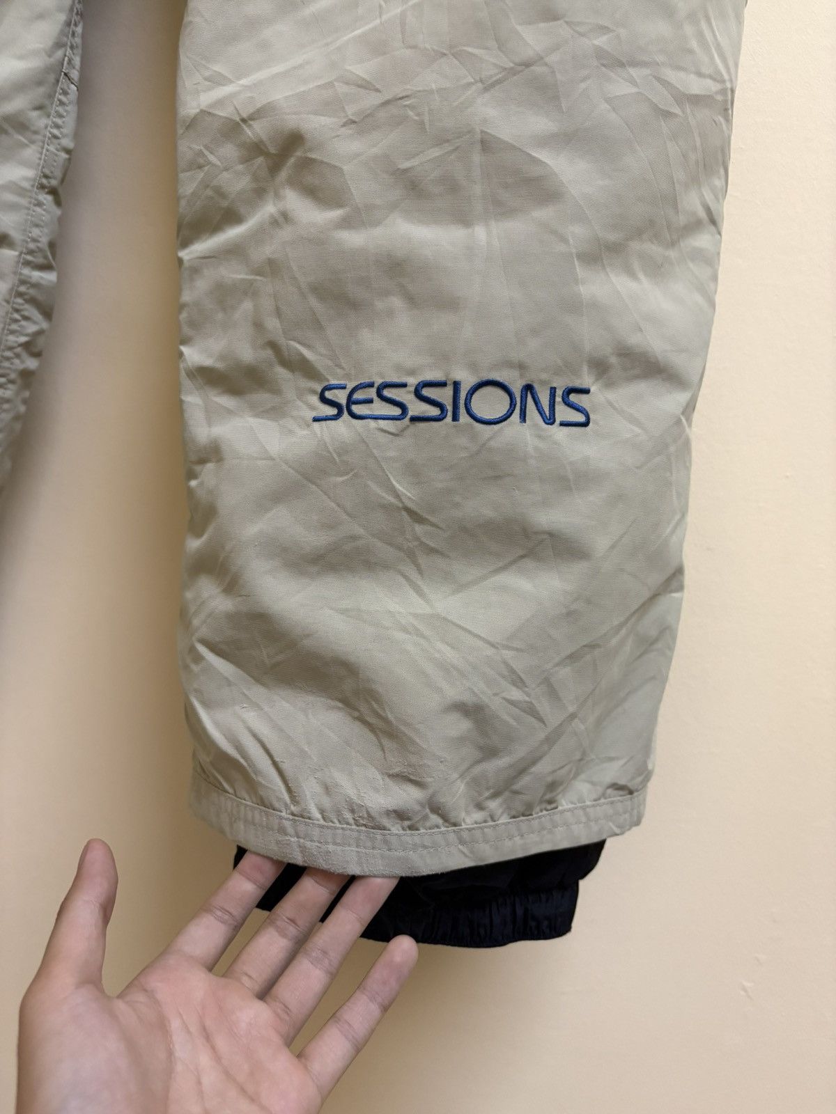 Sessions × Vintage Vintage 90s Sessions Skateboard Baggy Cargo Parachute Pants Size US 34 / EU 50 - 8 Thumbnail