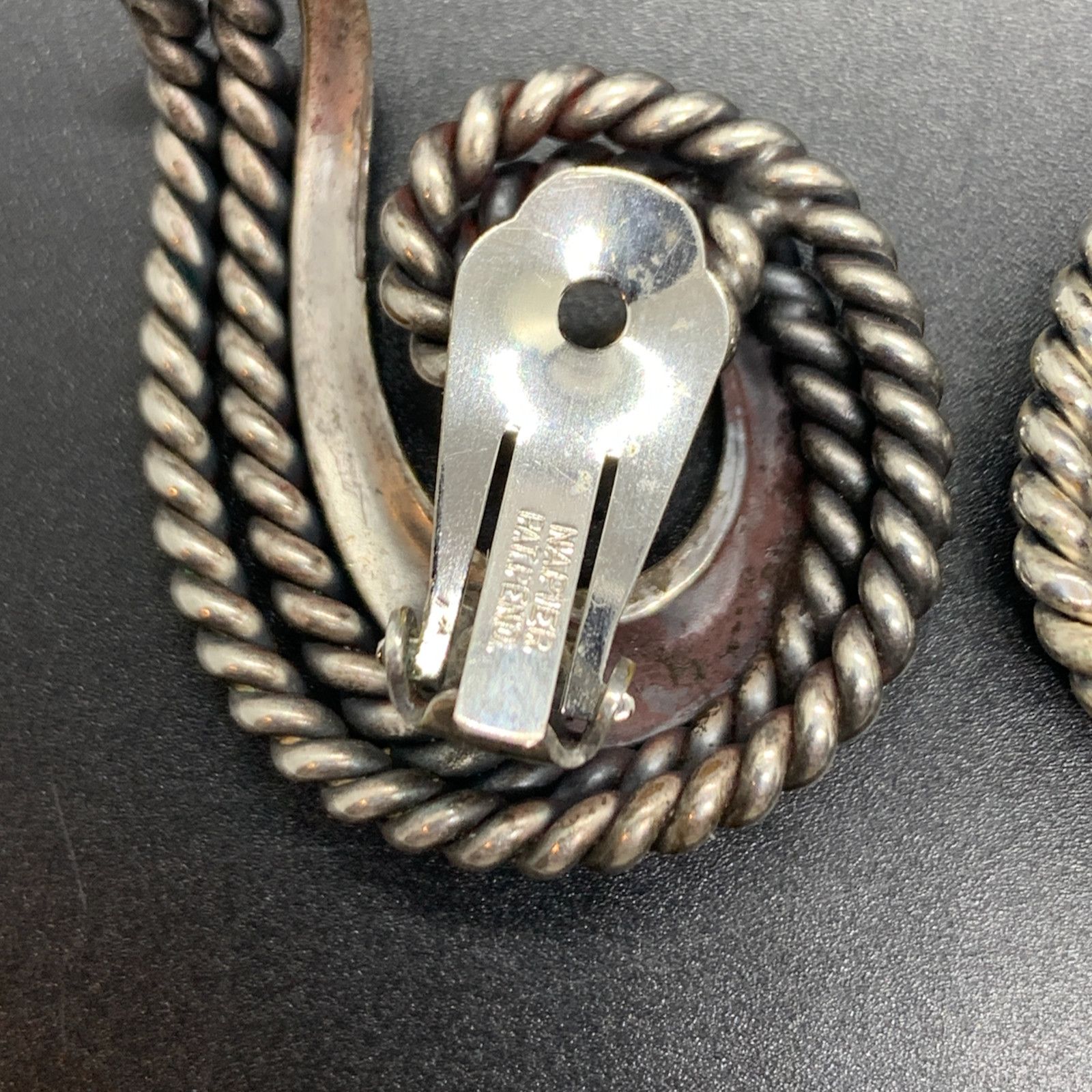 Other Napier Vintage Bertolli Doris Day Silver Plated Earrings Size ONE SIZE - 6 Thumbnail