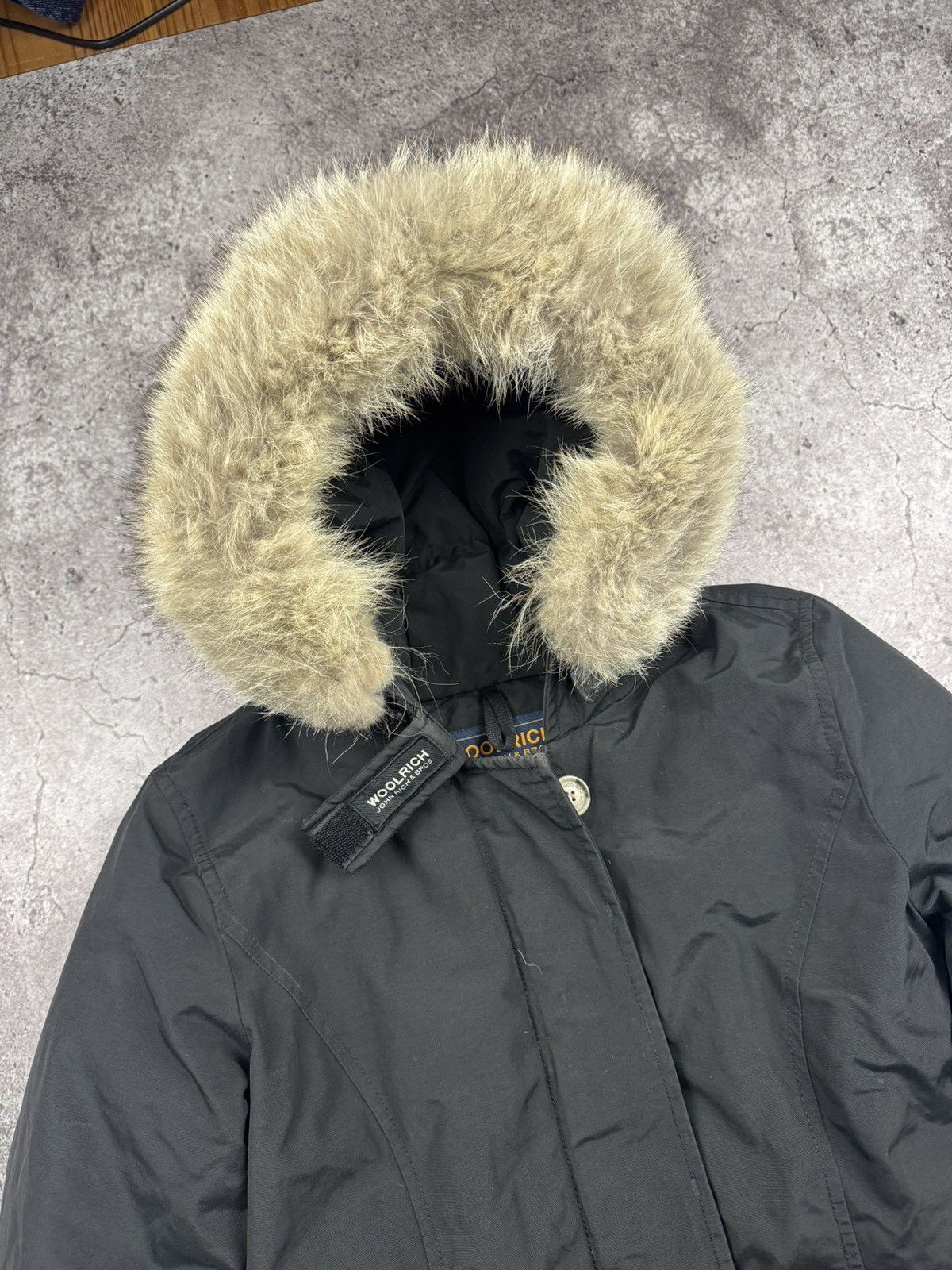 Woolrich Woolen Mills Woolrich John Rich&Bros Black Arctic Parka Jacket Down Hype Size US S / EU 44-46 / 1 - 3 Thumbnail