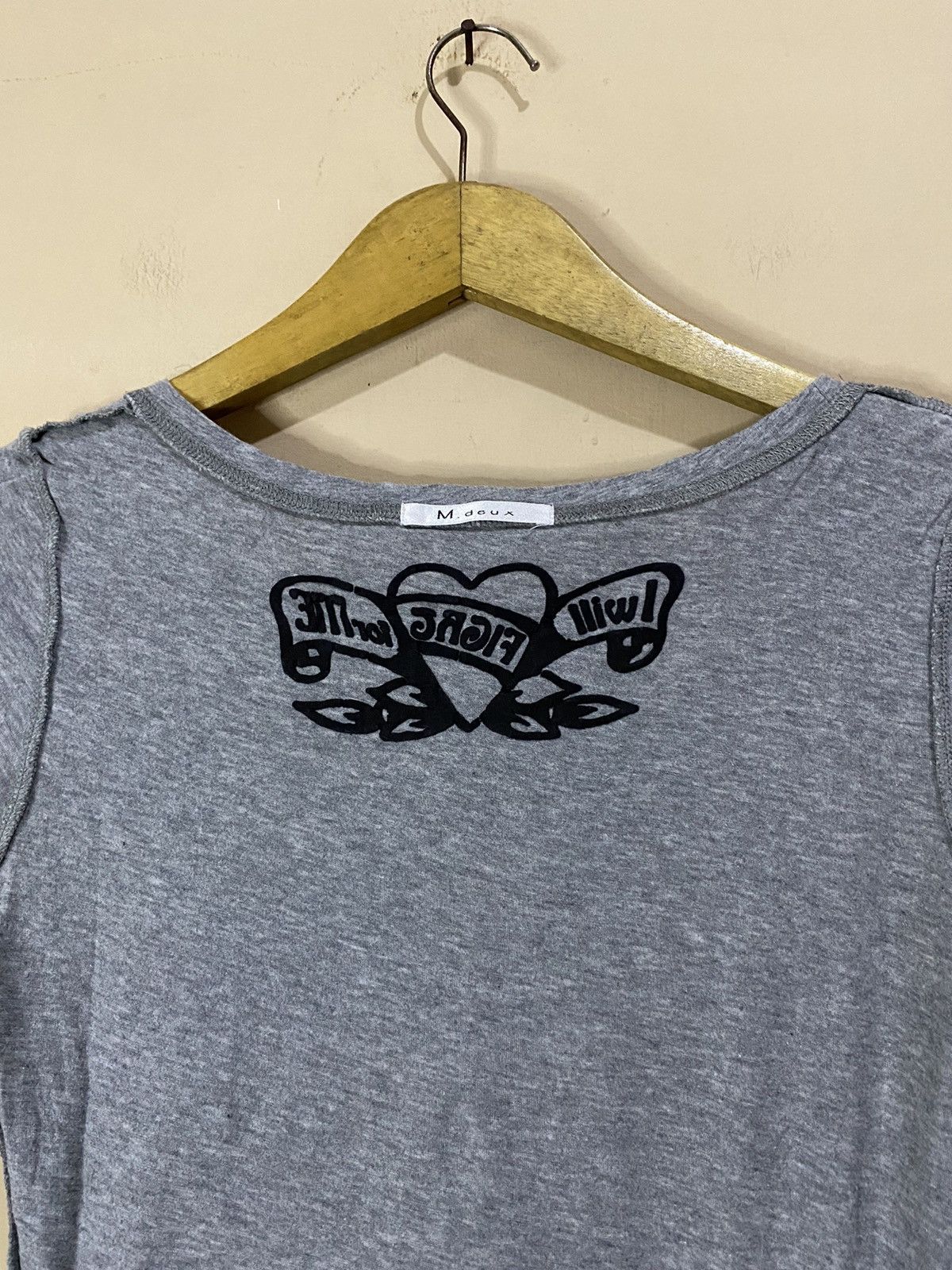 If Six Was Nine Y2K Crossover M.deux Reversible Poem Ifsixwasnine Tee Size ONE SIZE - 7 Thumbnail