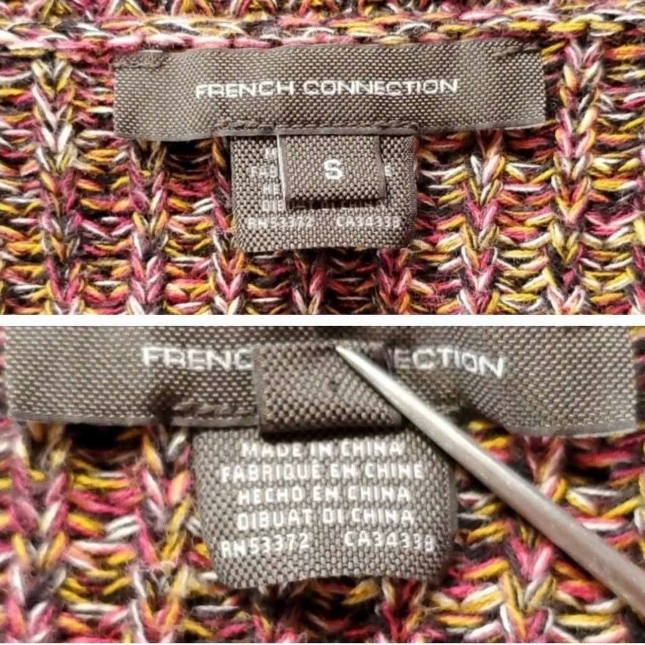 French Connection French Connection Size S/M Sweater Oversized Knit Cotton Size M / US 6-8 / IT 42-44 - 8 Thumbnail