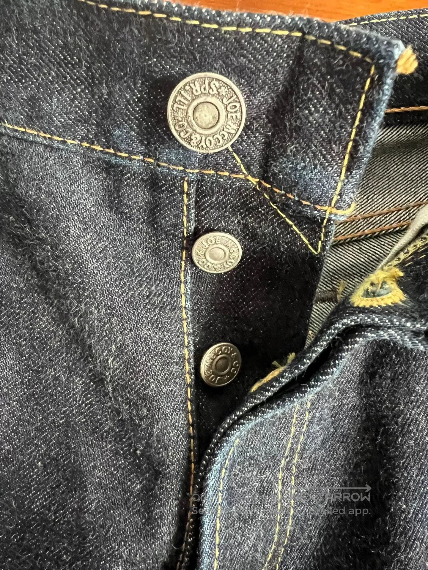 Visvim Joe McCoy&Co Straight Cut Denim Jeans. Size US 33 - 5 Thumbnail