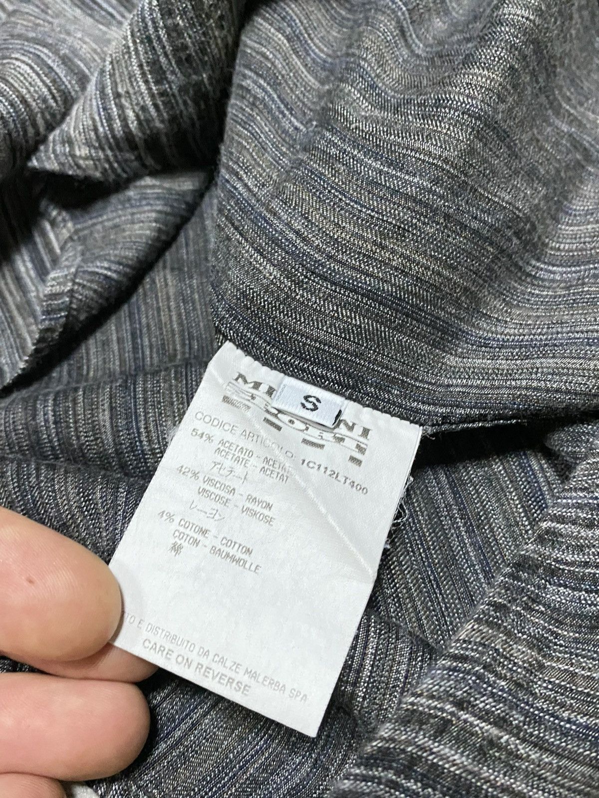 Missoni Missoni Sport shirt patterns buttons Size US S / EU 44-46 / 1 - 4 Thumbnail