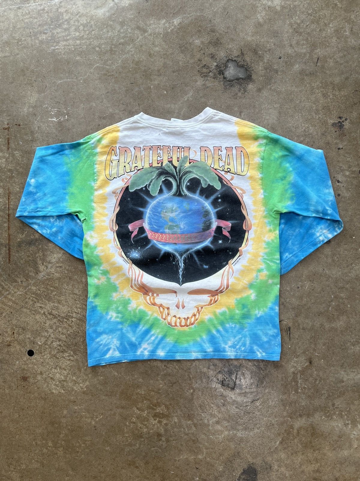 Band Tees Vintage 1998 Grateful Dead Keep It Green Raddish LS Large Size US L / EU 52-54 / 3 - 5 Thumbnail