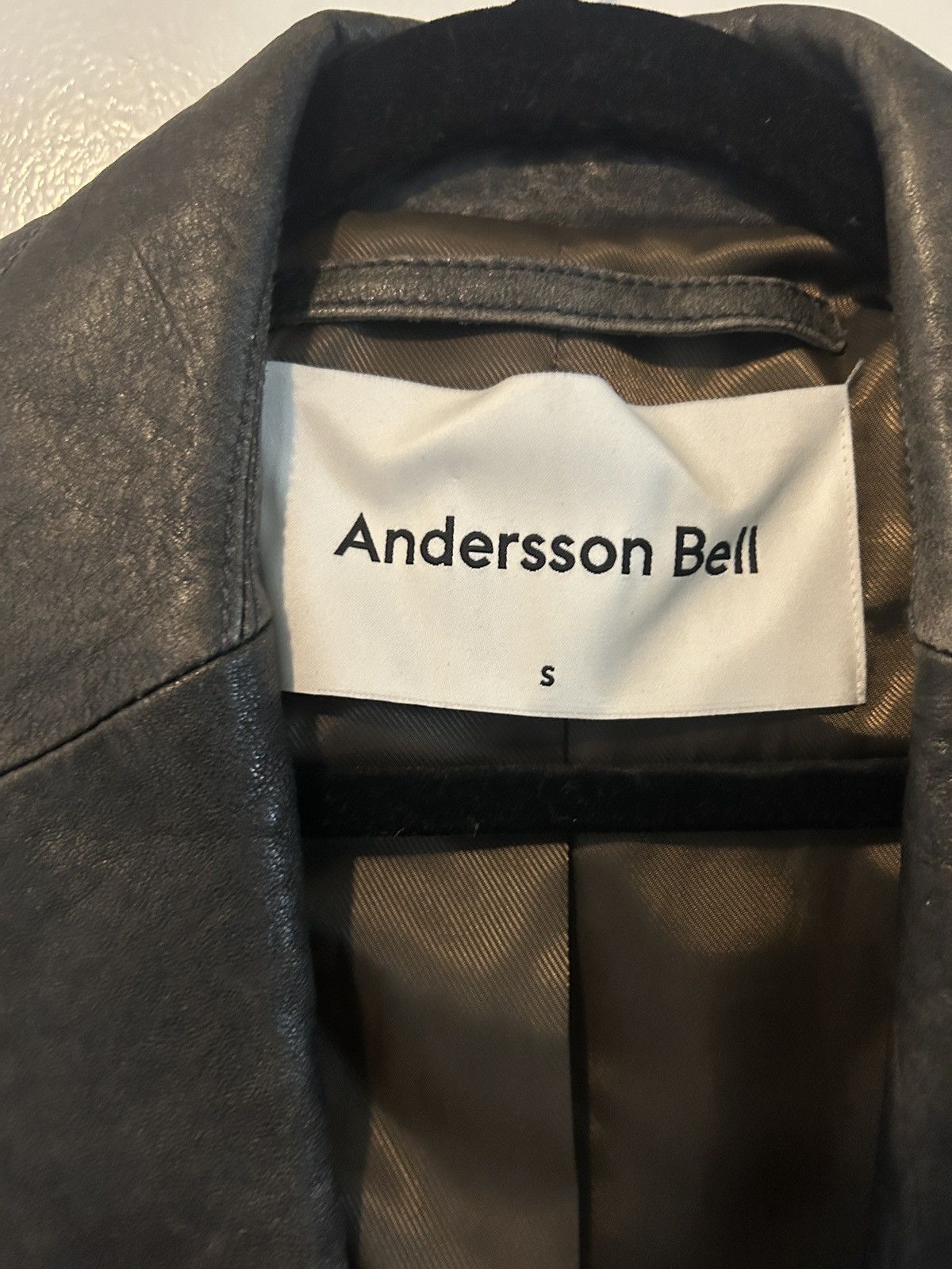Andersson Bell Andersson Bell New Daddy Classic Distressed Leather Jacket Size US S / EU 44-46 / 1 - 12 Thumbnail