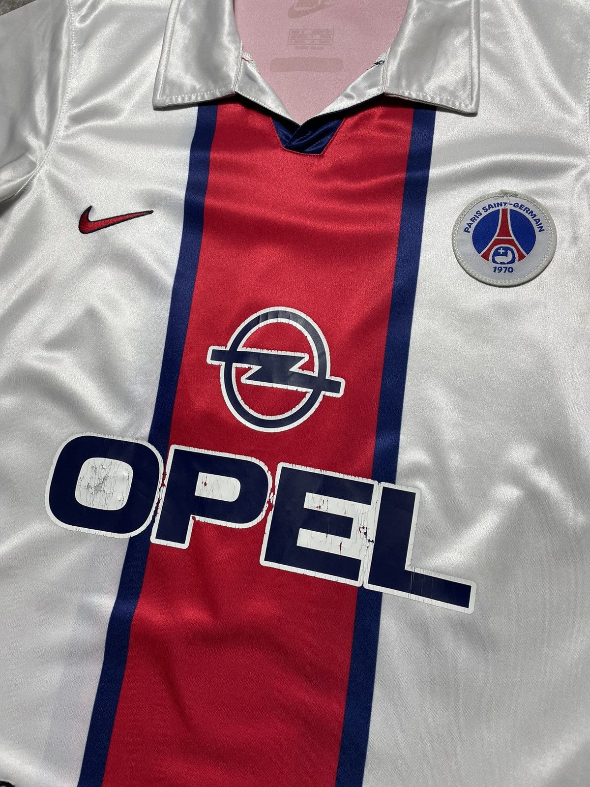 Nike Nike PSG Paris Saint Germain 1998 1999 Away Soccer Jersey Size US S / EU 44-46 / 1 - 2 Thumbnail