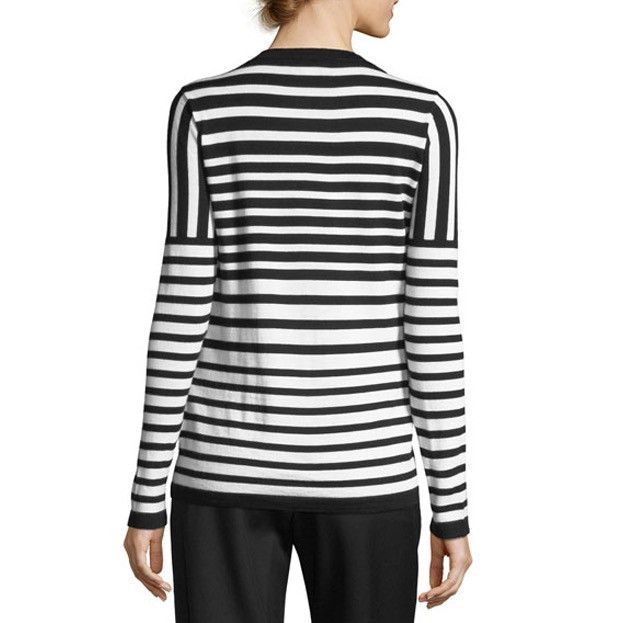 Burberry × Designer Burberry London 100% wool striped sweater Size S / US 4 / IT 40 - 4 Thumbnail