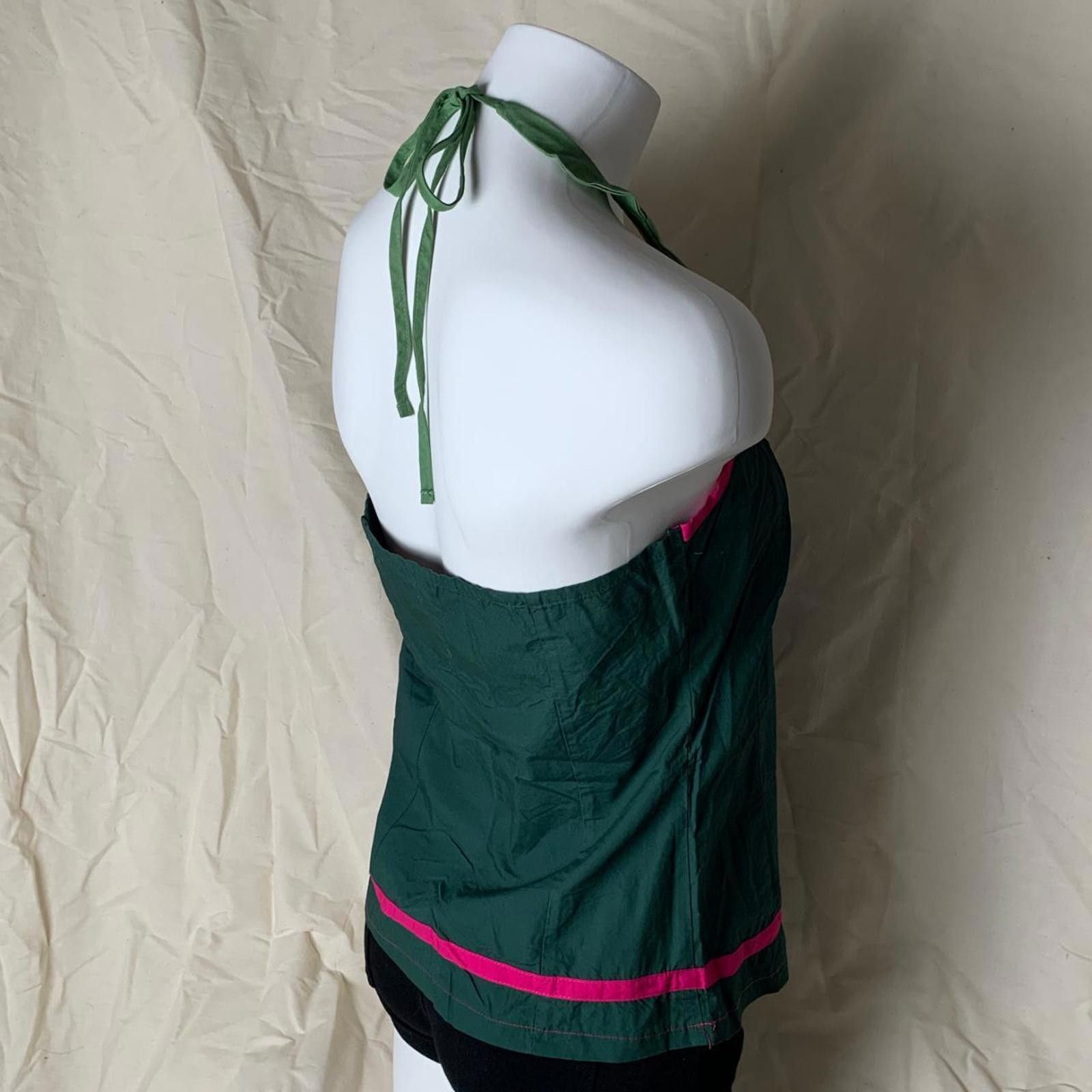 Japanese Brand Adorable embroidered halter top 🌸✨ Size S / US 4 / IT 40 - 5 Thumbnail