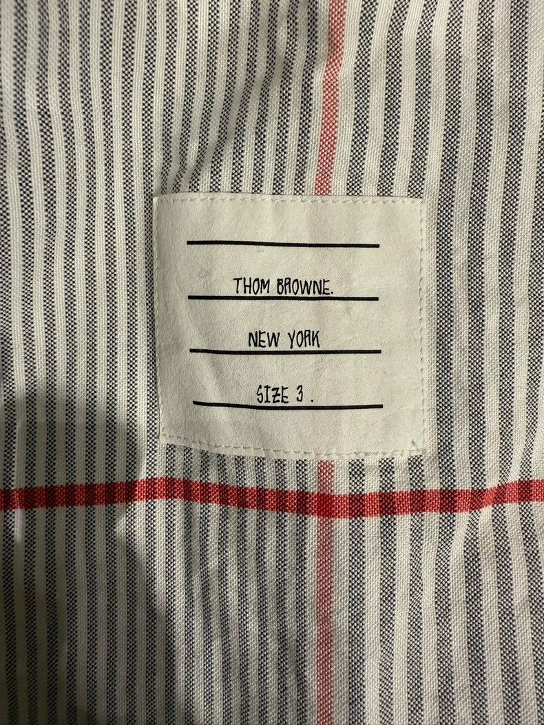 Thom Browne THOM BROWNE Check Twin Sleeves Shirt 2502-Nextarrow Size US L / EU 52-54 / 3 - 5 Thumbnail