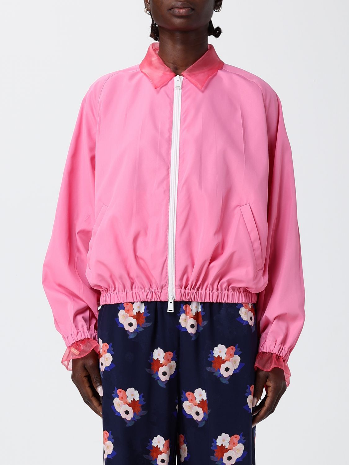 Fendi Fendi Jacket Woman Pink Size S / US 4 / IT 40 - 1 Thumbnail