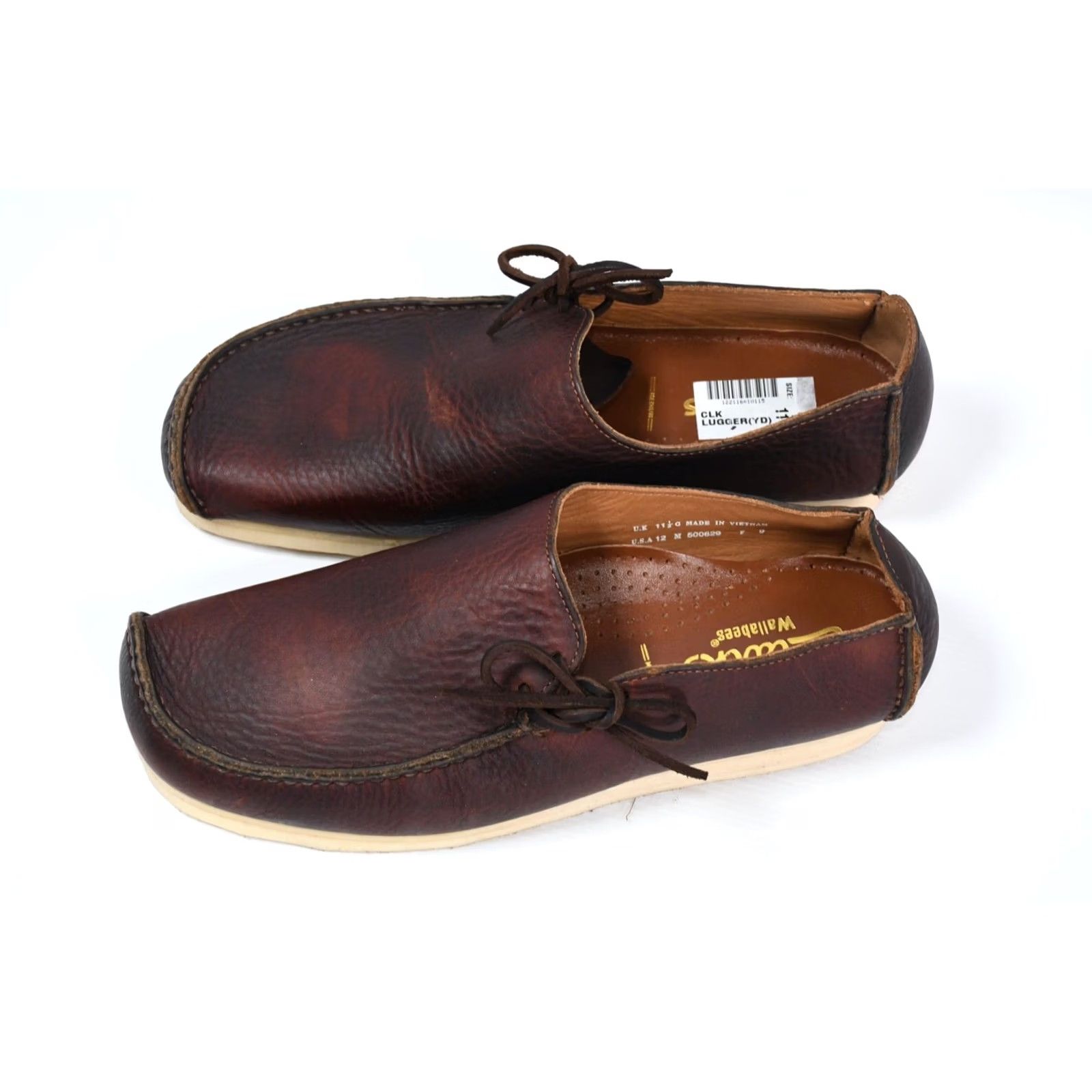 Clarks Clarks Wallabee Boot Brown Men US 12 / UK 11.5 Leather Moccasin Casual Boots Men Mens Size US 12 / EU 45 - 3 Thumbnail